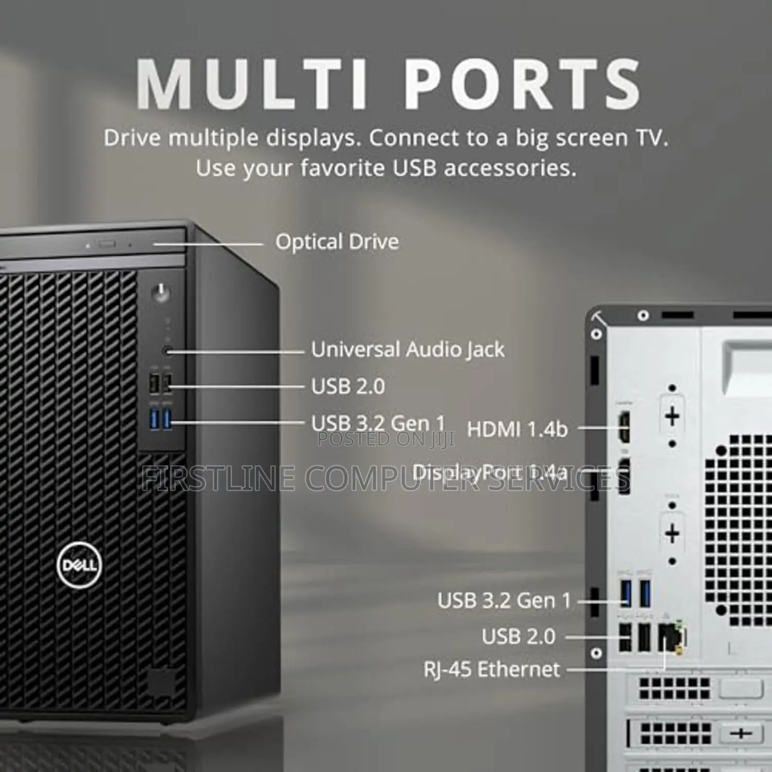 New Desktop Computer Dell Optiplex 3000 MT 8GB Intel Core I5 SSD 512GB