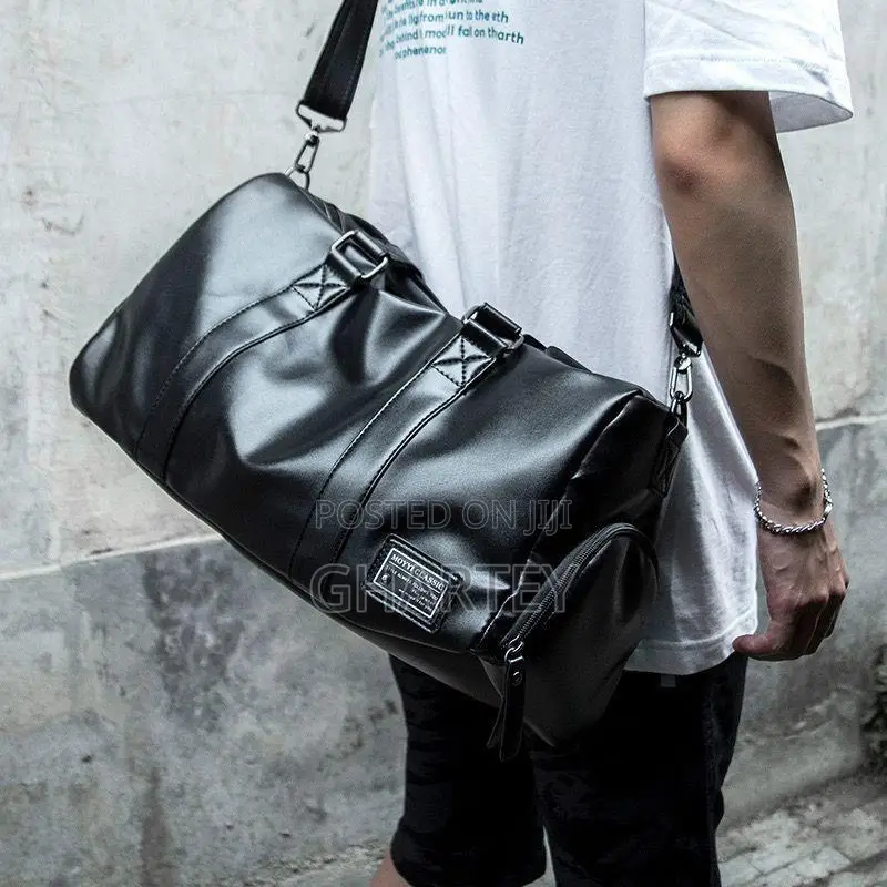 Weekender Luxury Leather Duffle Bag