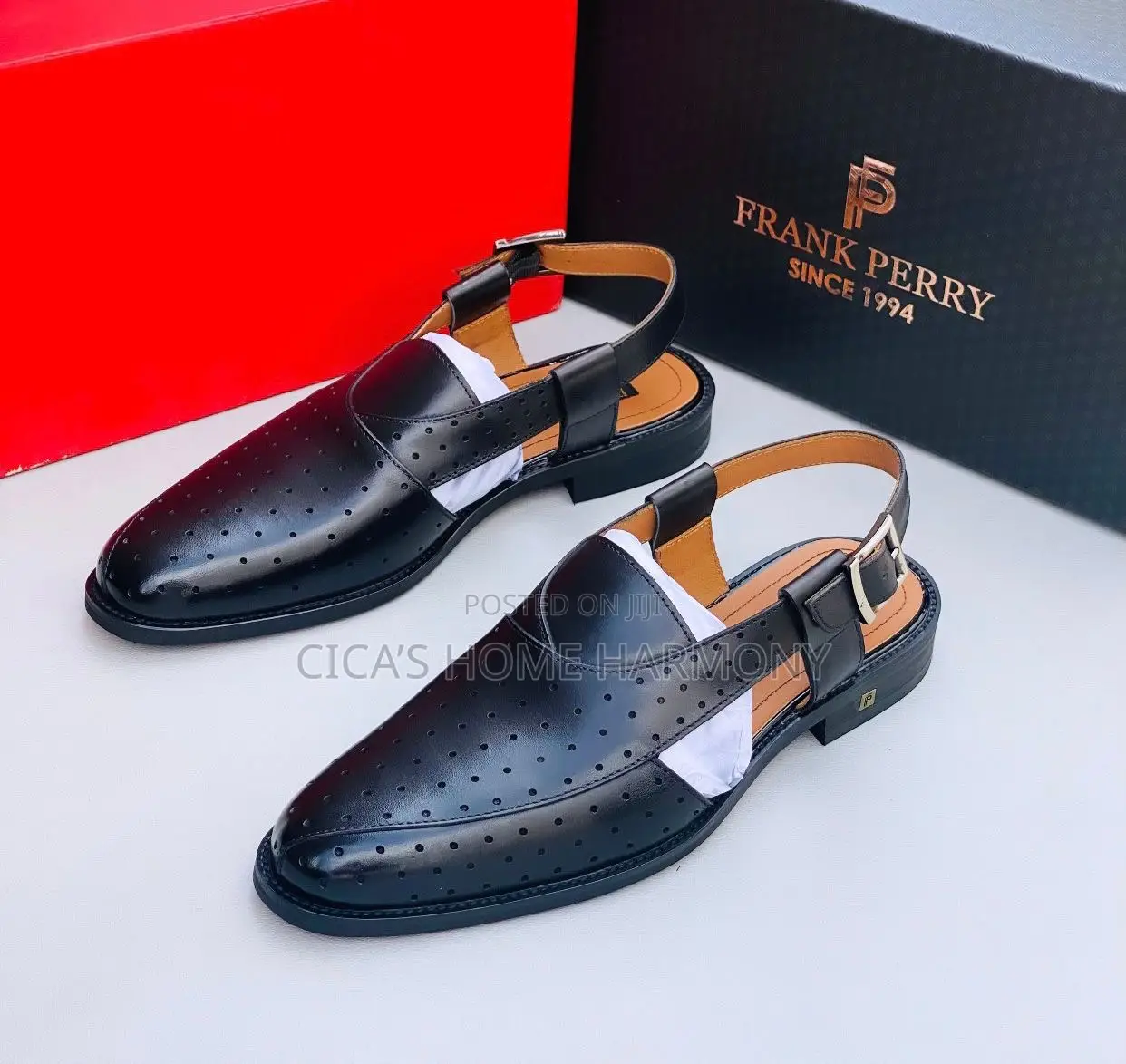 Elegant Closed Toes Half Shoes ( Frank Perry)