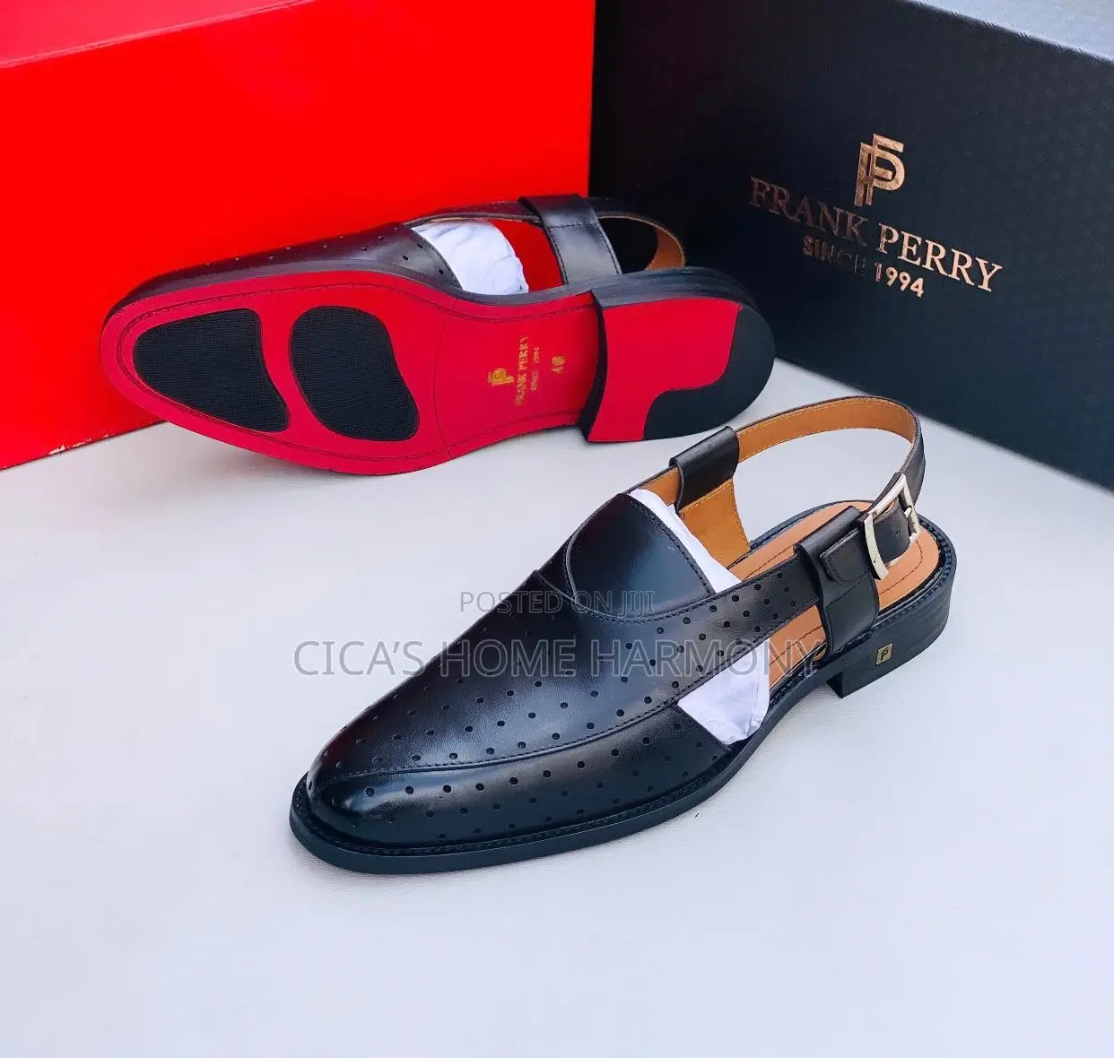 Elegant Closed Toes Half Shoes ( Frank Perry)