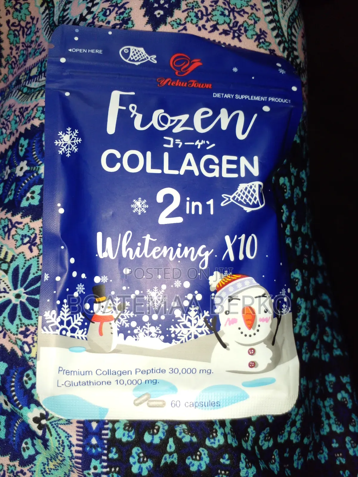 Frozen Collagen Whitening Pills