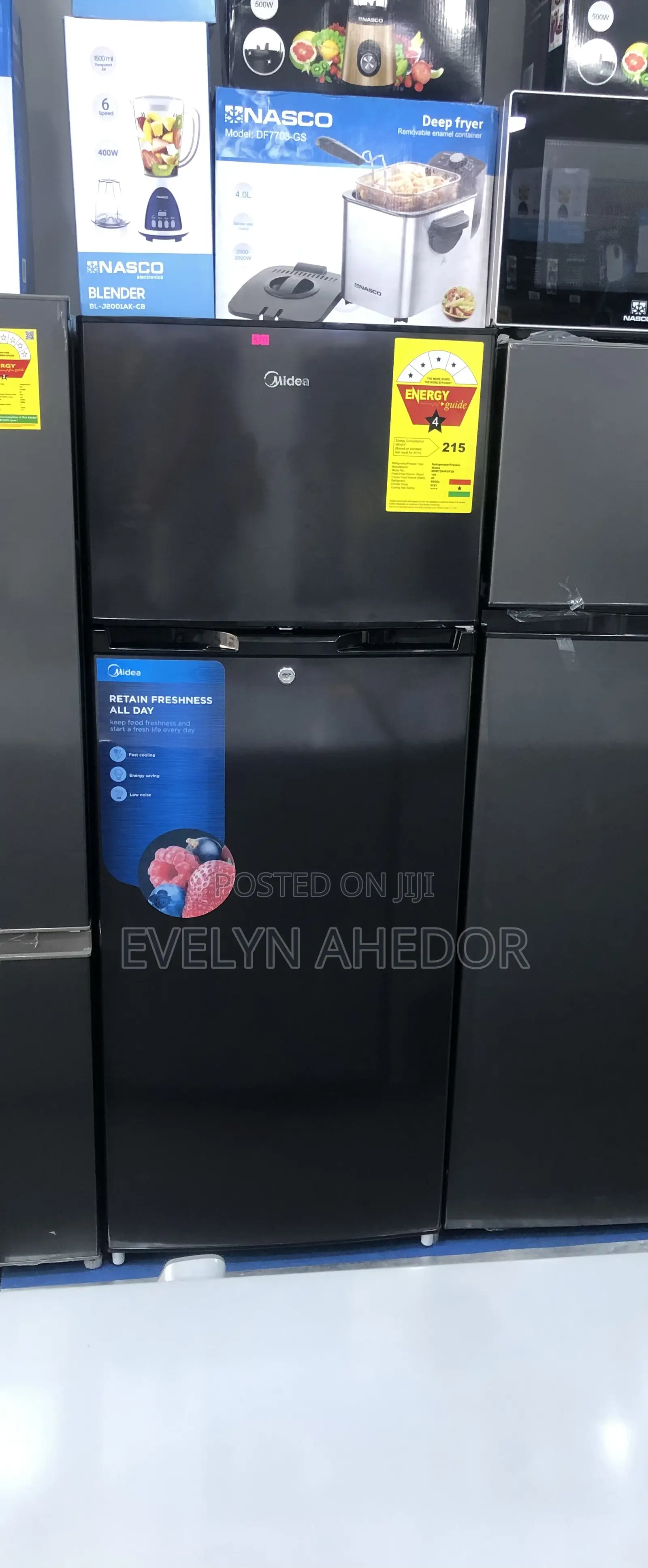 Affordable Midea Top Freezer 204 Liters