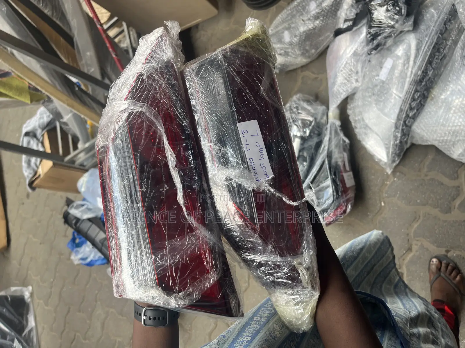 Hyundai Elantra 2017 2018 Boot Lamp Pair
