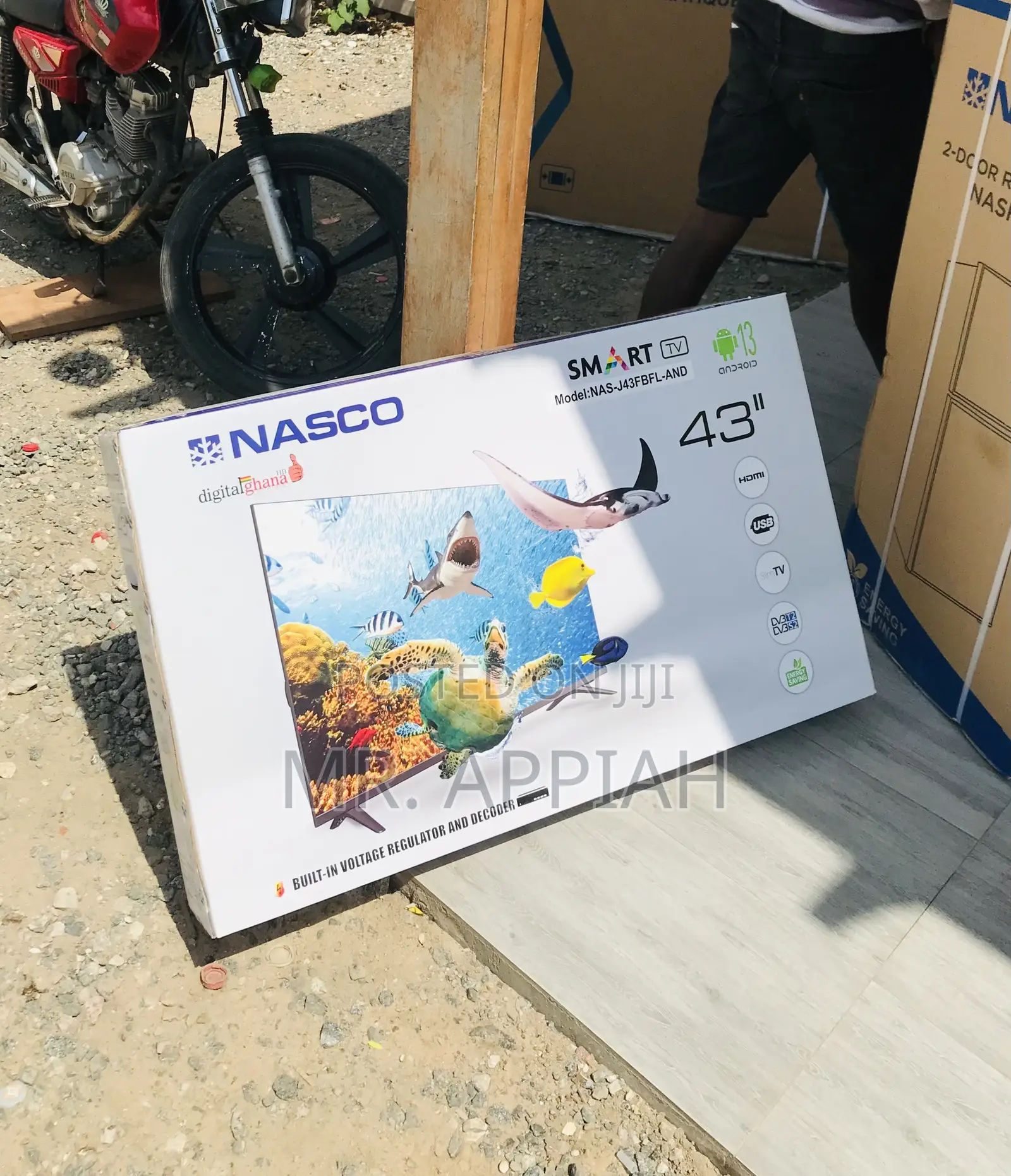 Buy Elegant Nasco 43 Inch FHD Smart Android Tv.