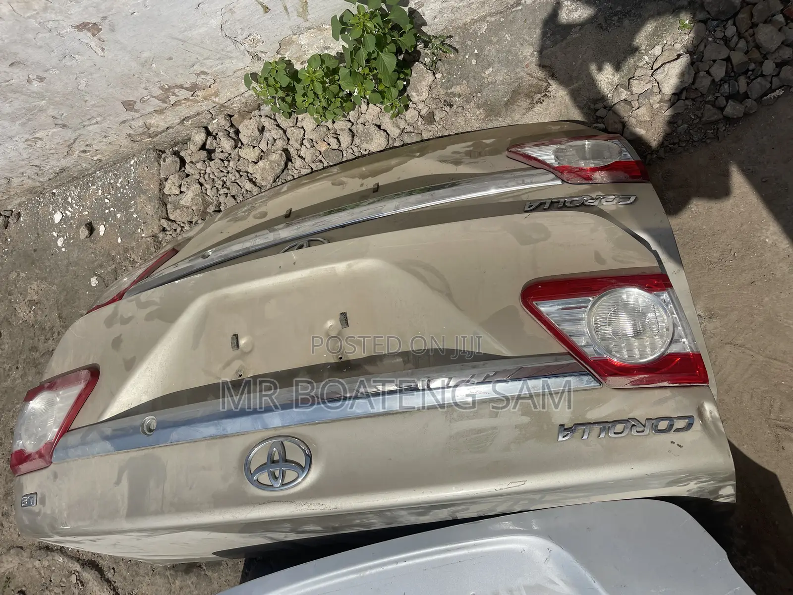 Toyota Corolla 2012 Boot