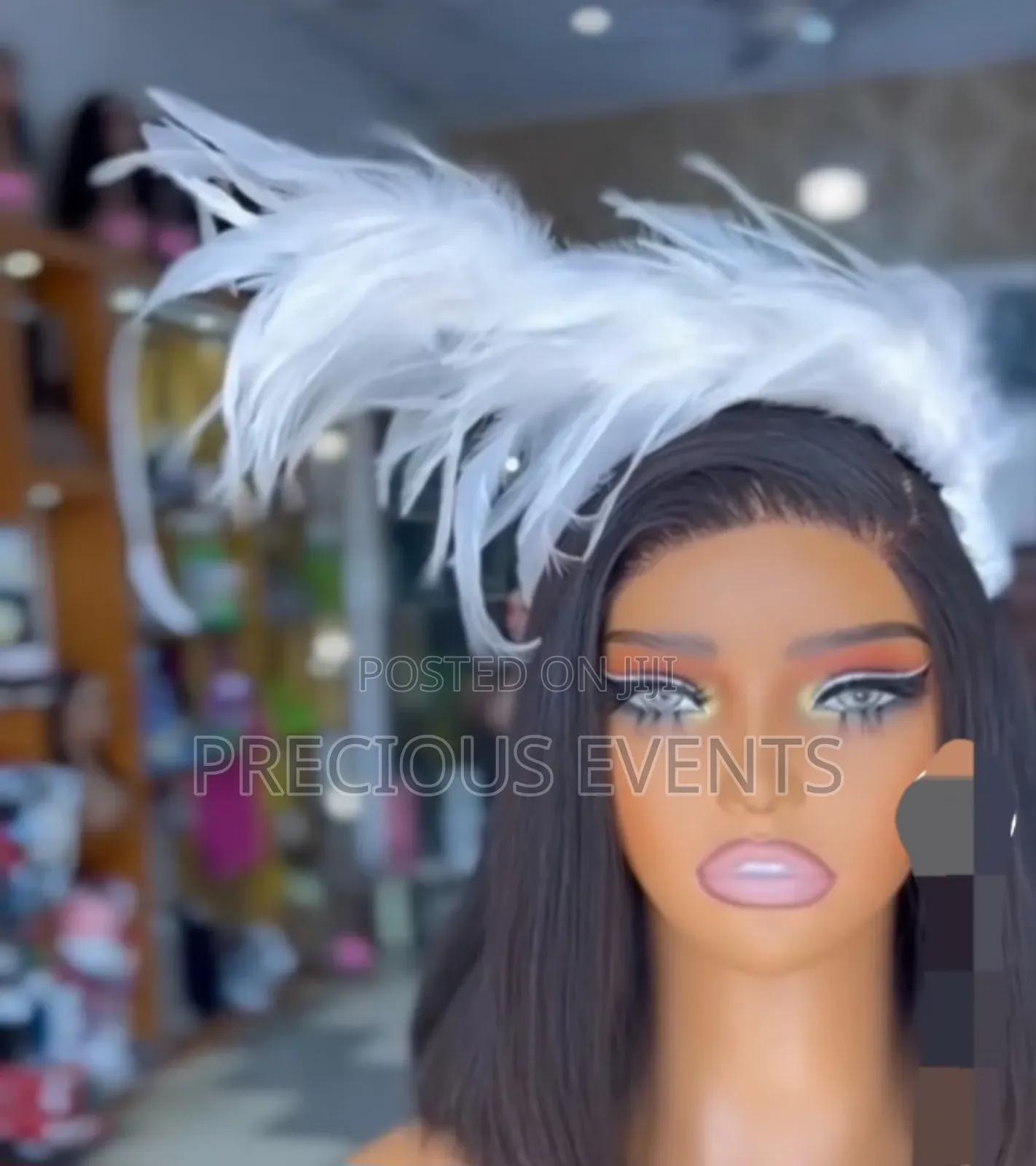 White Fascinators