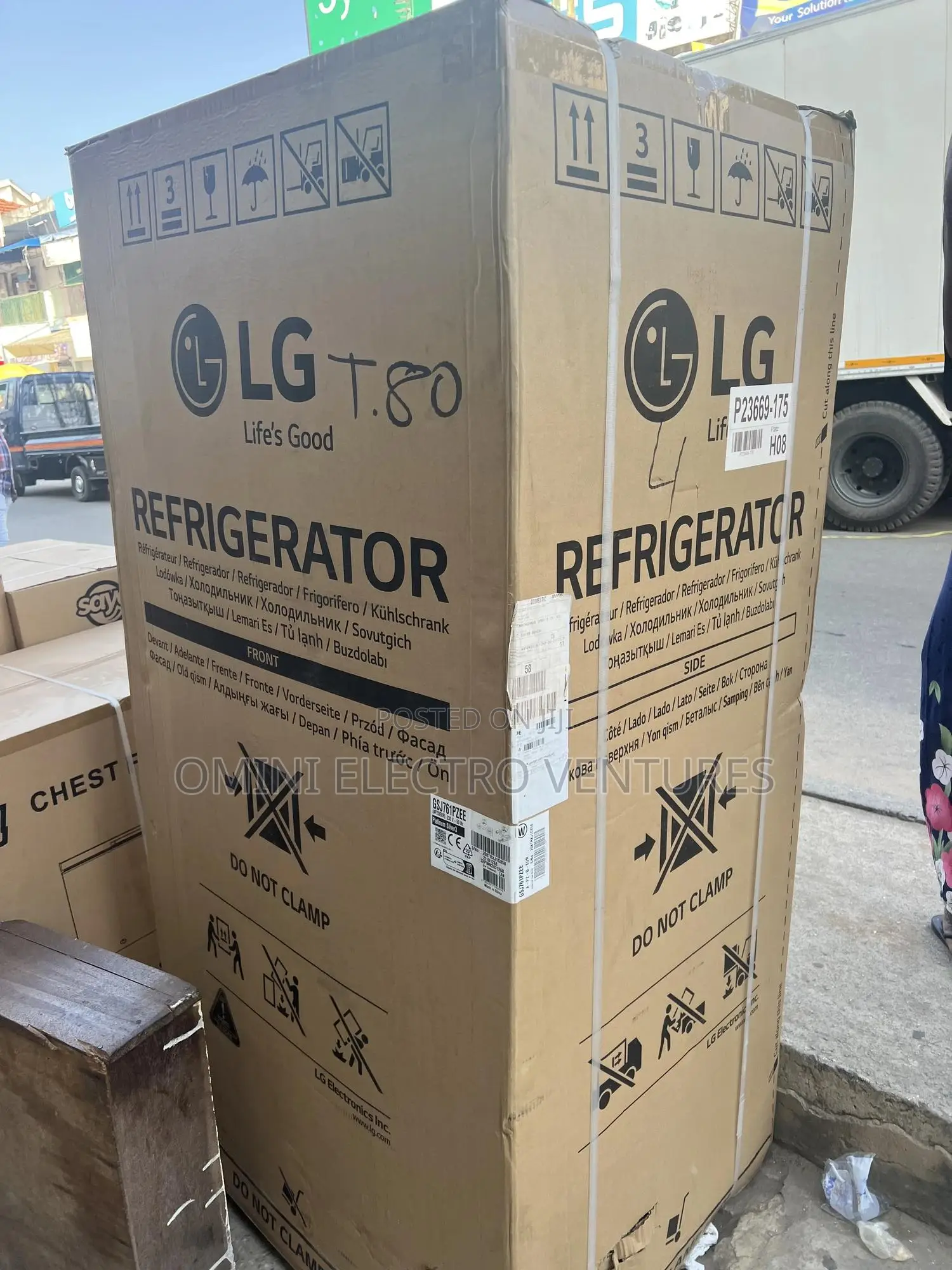Brand New Lg Door in Door Refrigerator 4doors