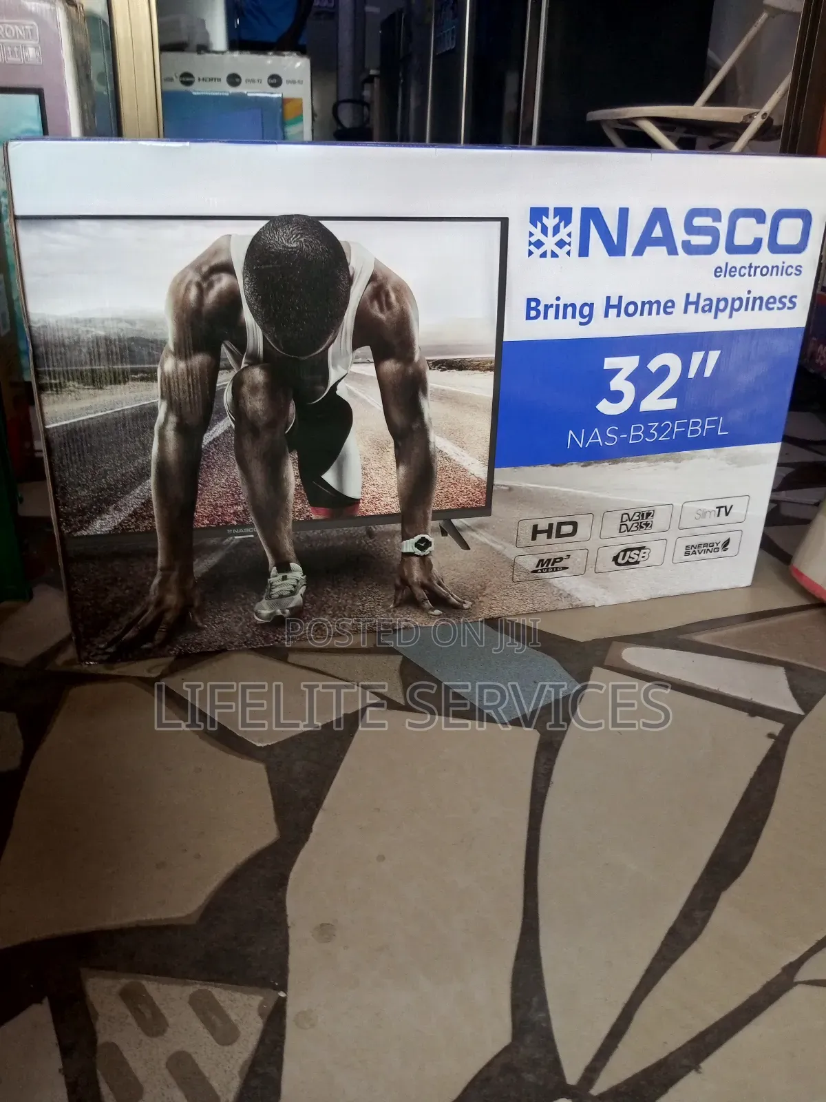 Nasco 32" Slim Satelite Television