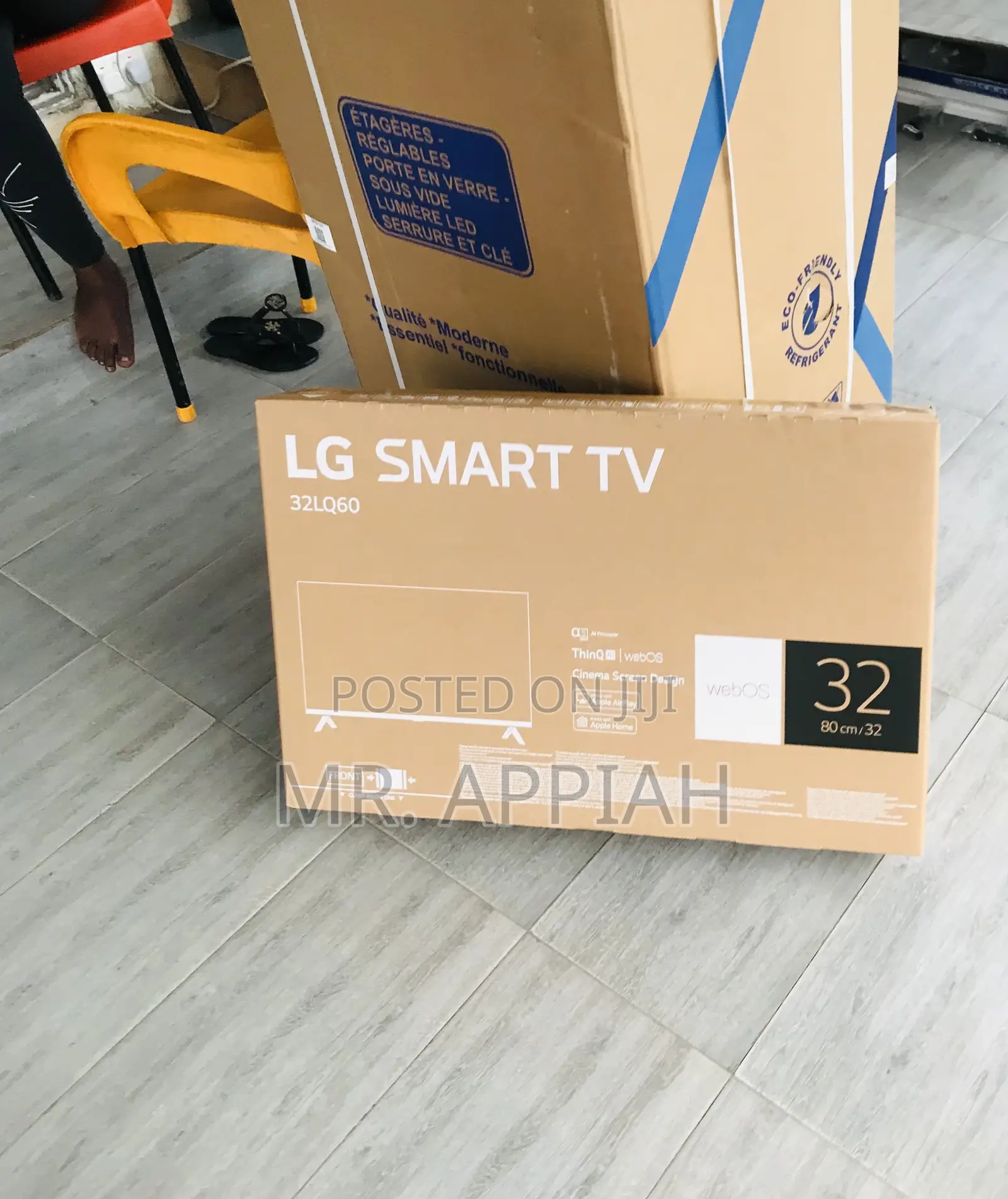 Original LG 32LQ600B 32” Smart Television(Black).