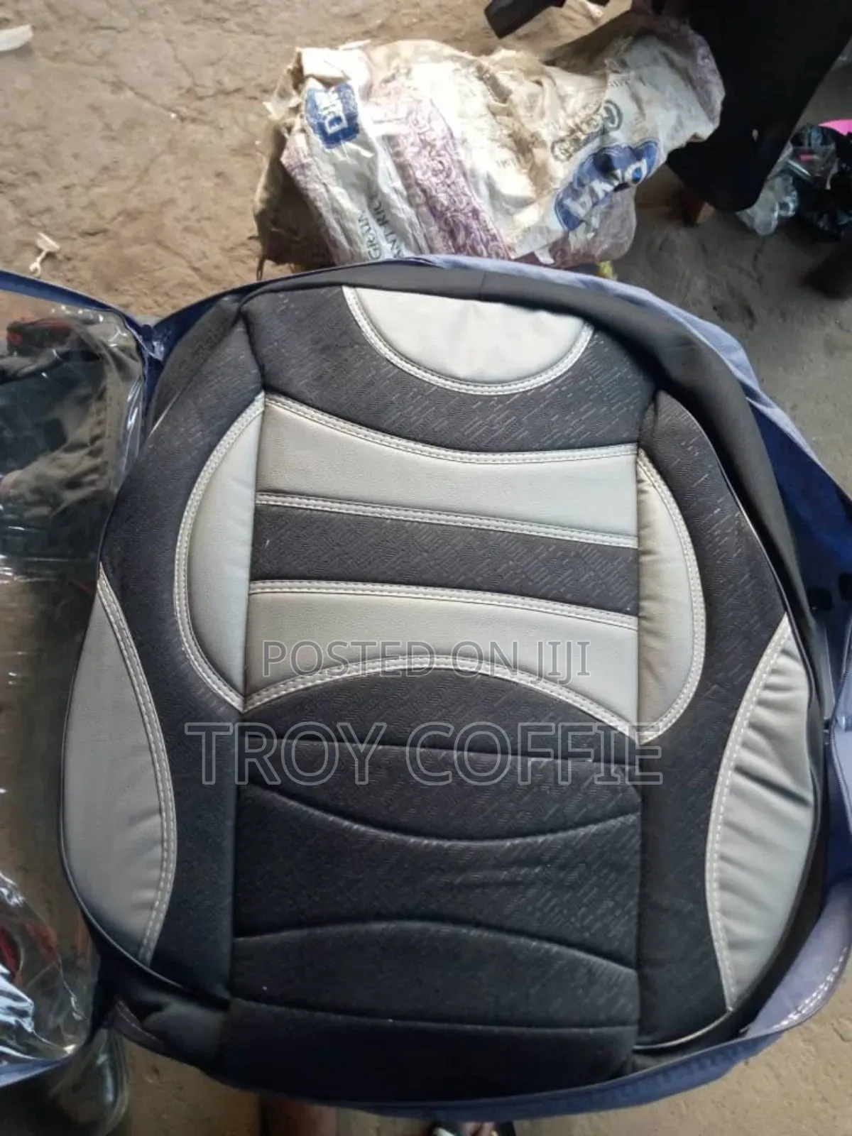 Seat Cover Black and Ash Complete