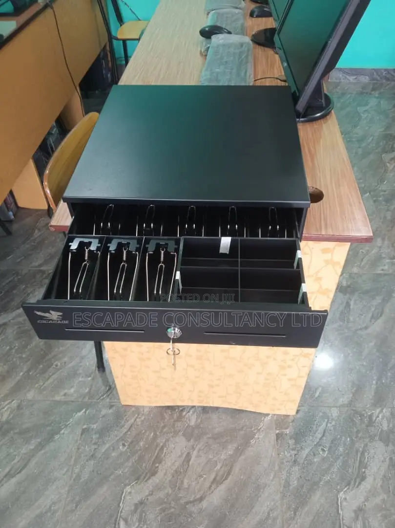 Cash Drawer 8 Bills, 4 Coins Auto Electronic Xmas Promotion