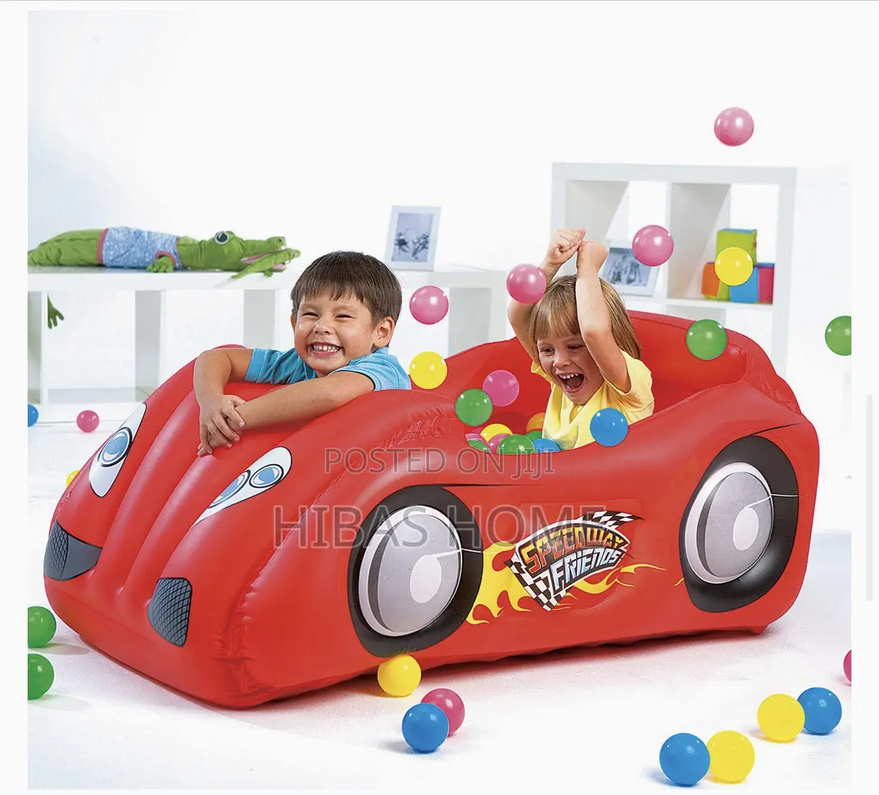 Chad Valley Race Car Ball Pit Swimming Pool (No Balls Added)