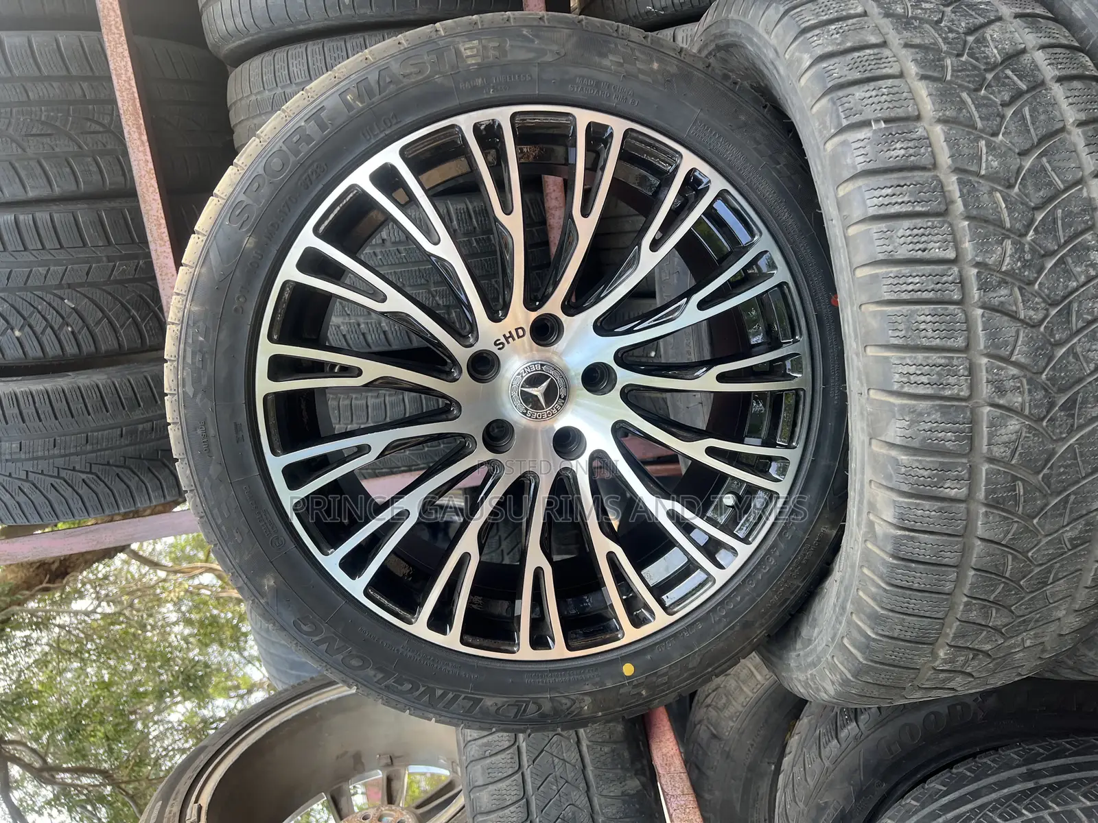 Original Mercedes Benz New Rim and Tires