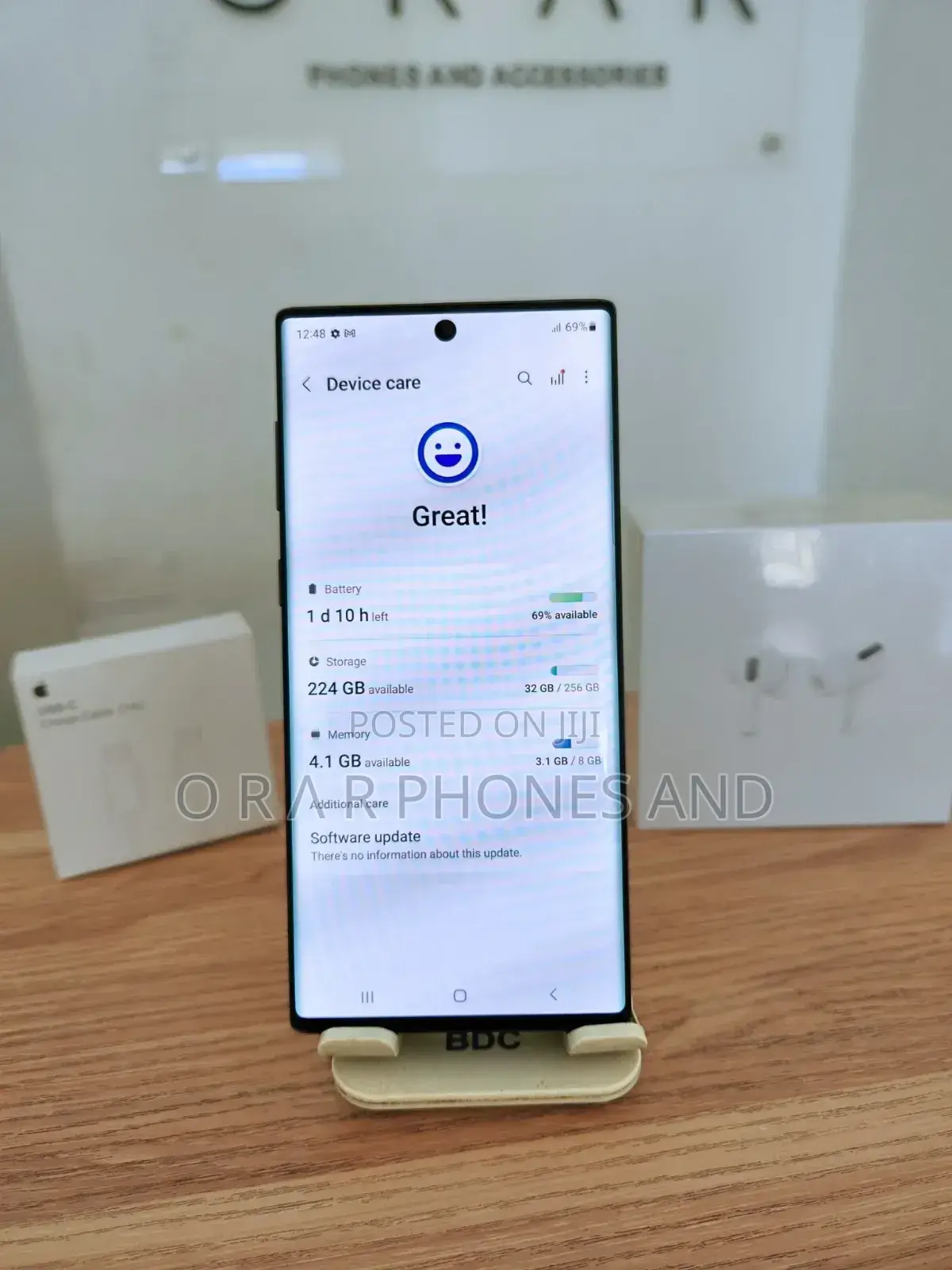 Samsung Galaxy Note 10 5G 256 GB Blue