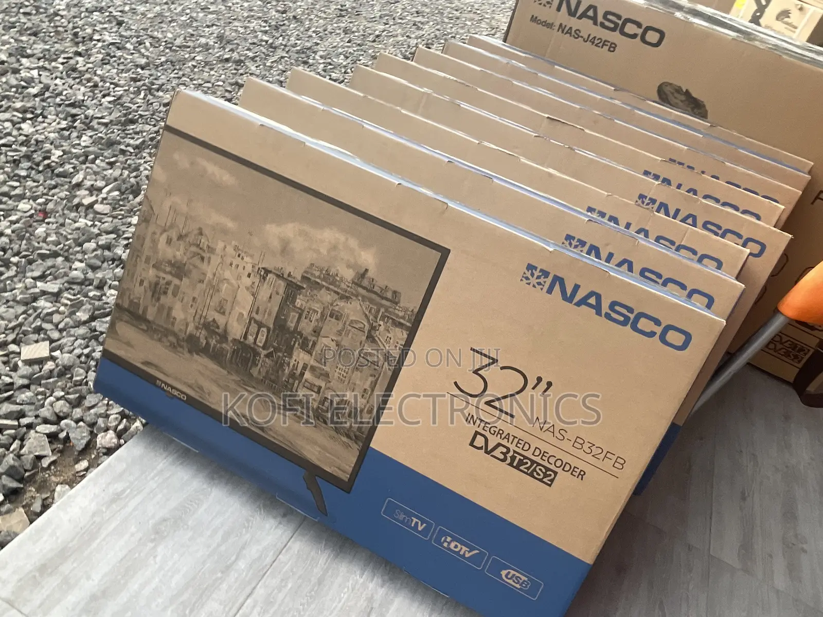The New Nasco 32 Inches Digital Satellite Tv