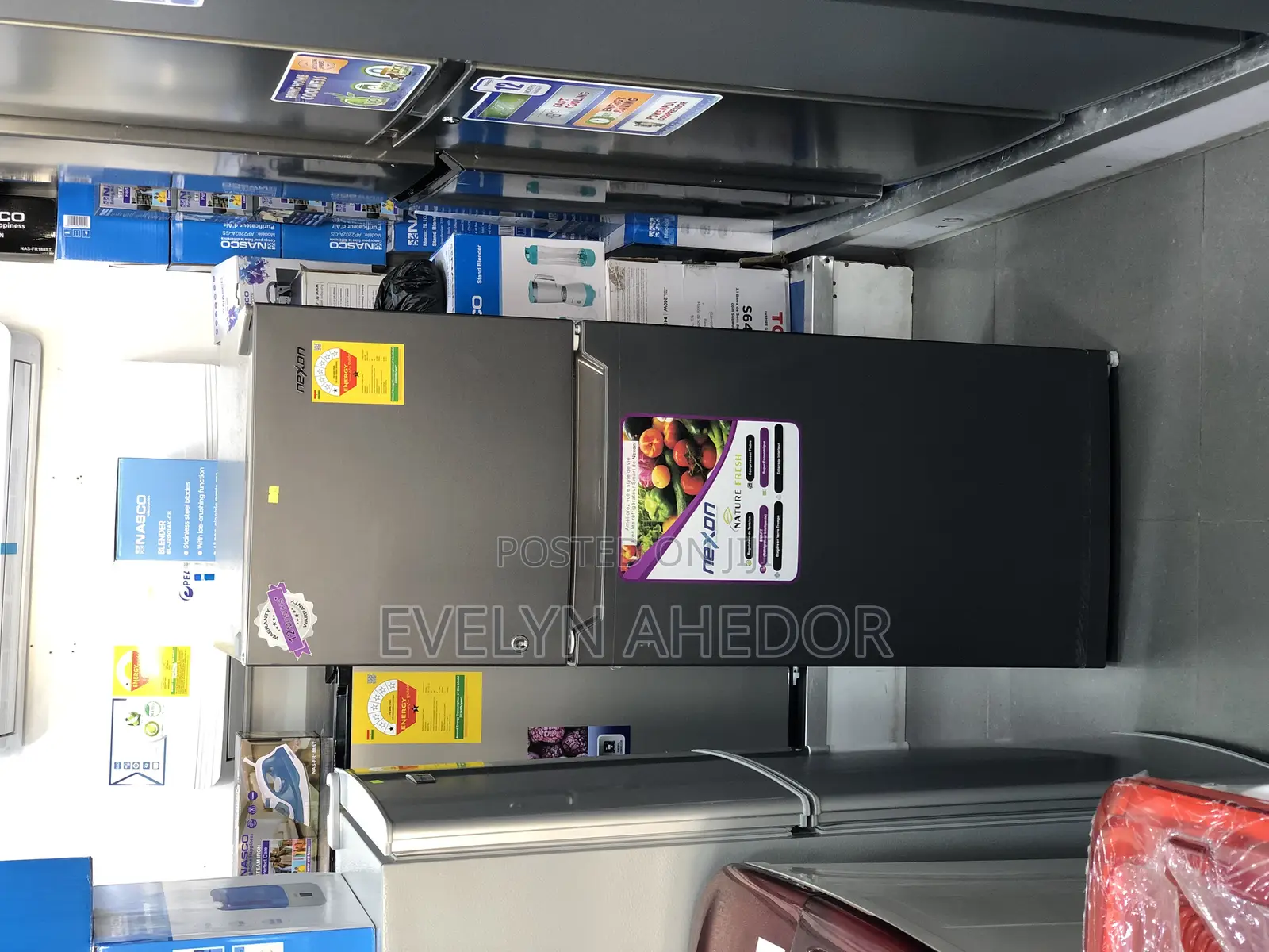 Affordable Nexon Door Double Fridge 138liters