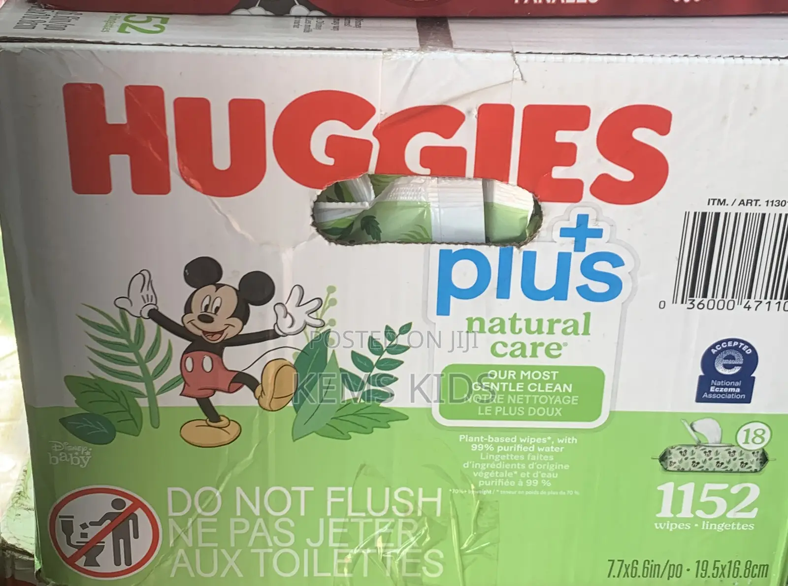 Huggies Plus Natural Care