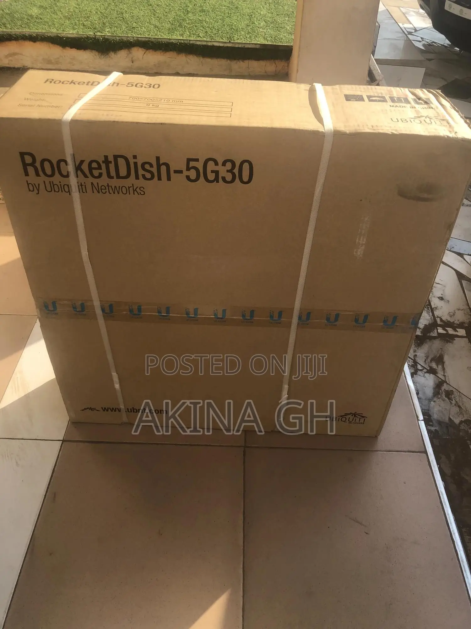 Ubiquiti Rd-5g30 Airmax 2x2 PTP Bridge Dish Antenna