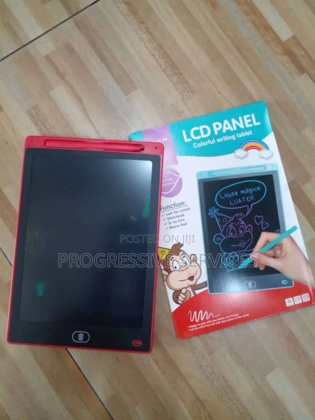 LCD Display Kids Writing Tablet