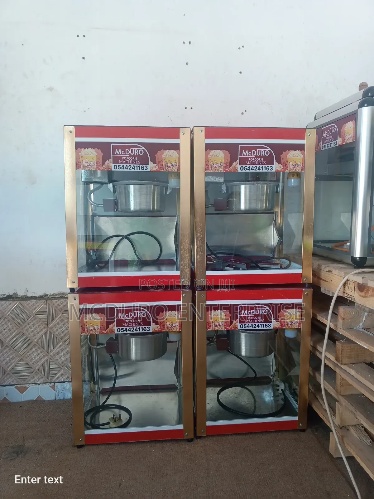 Gas and Electric Popcorn Machines