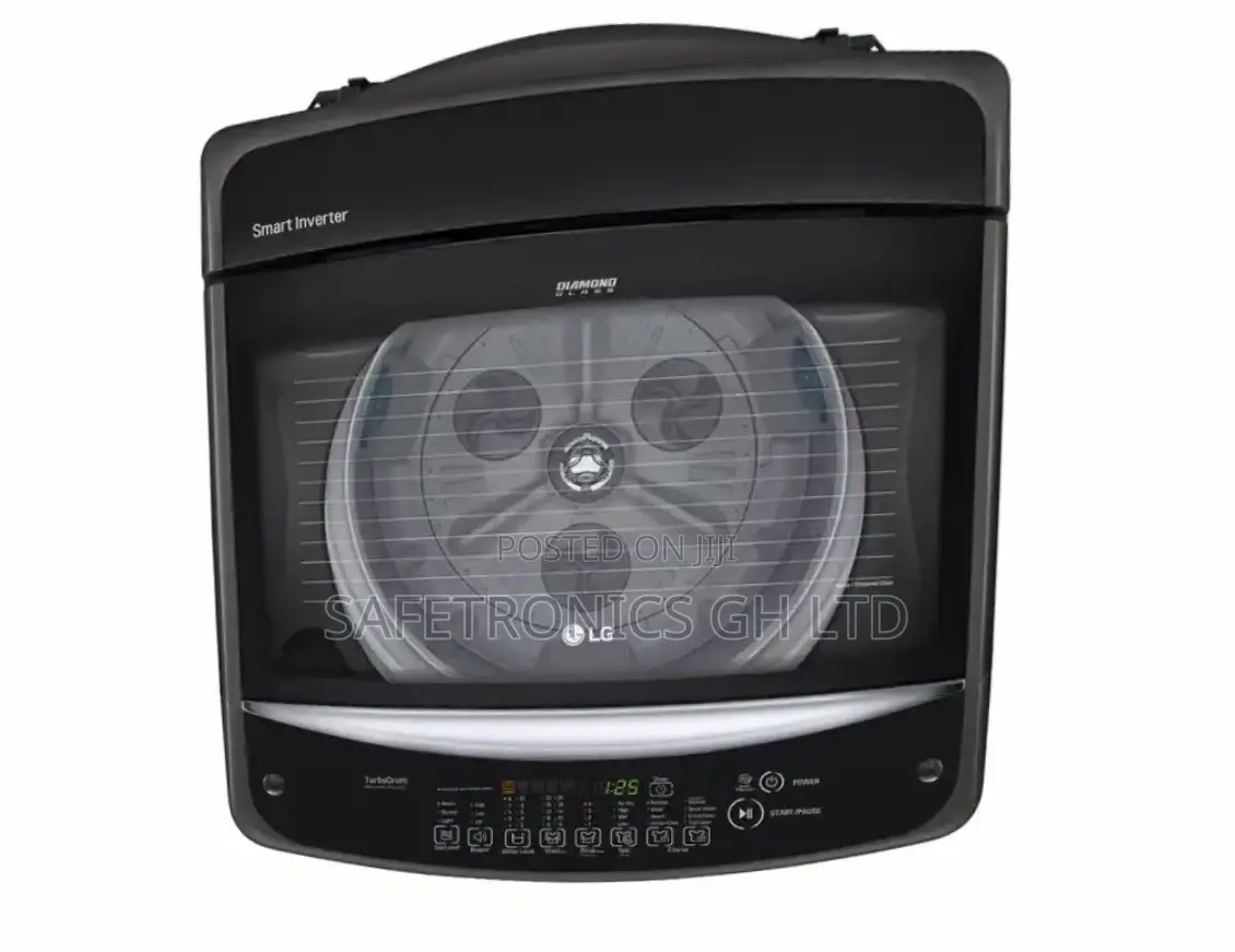 Fabulous Black LG 14kg Topload T1466NEHT2A Washer