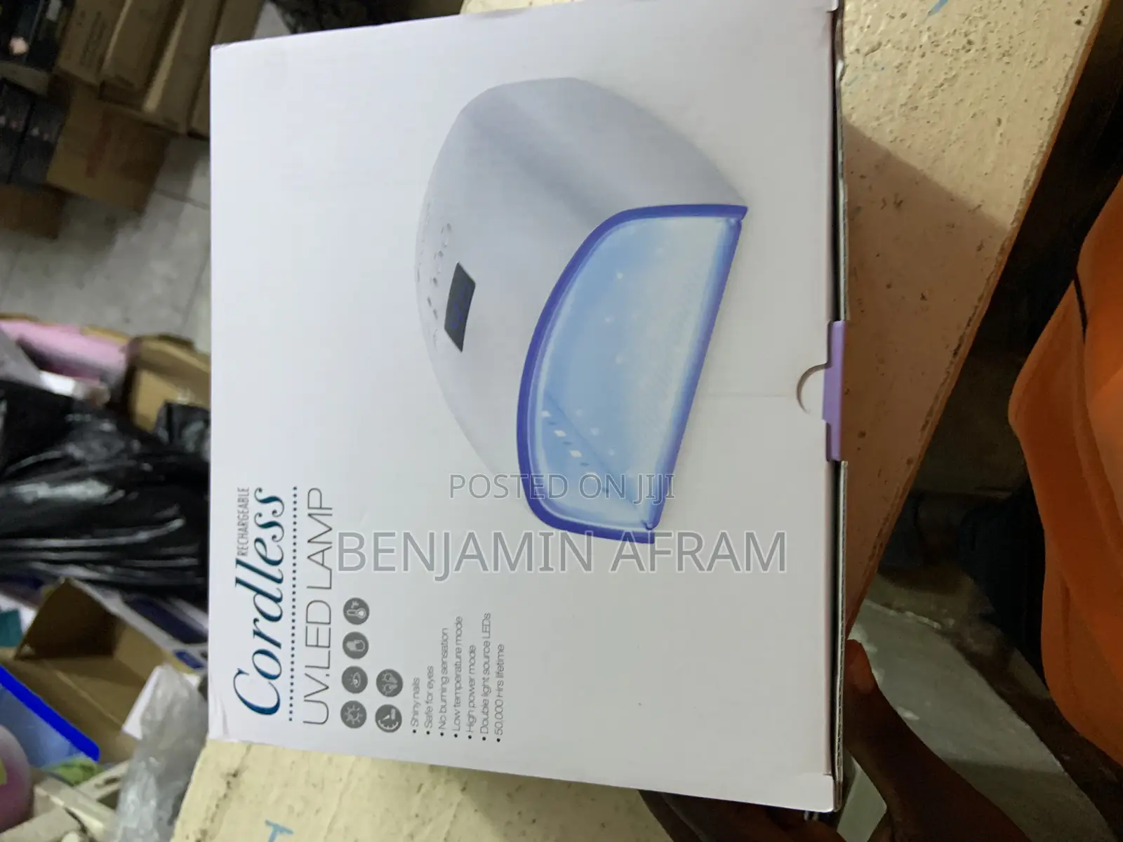 Rechargeable Cordless UV Nail Lamp Dryer
