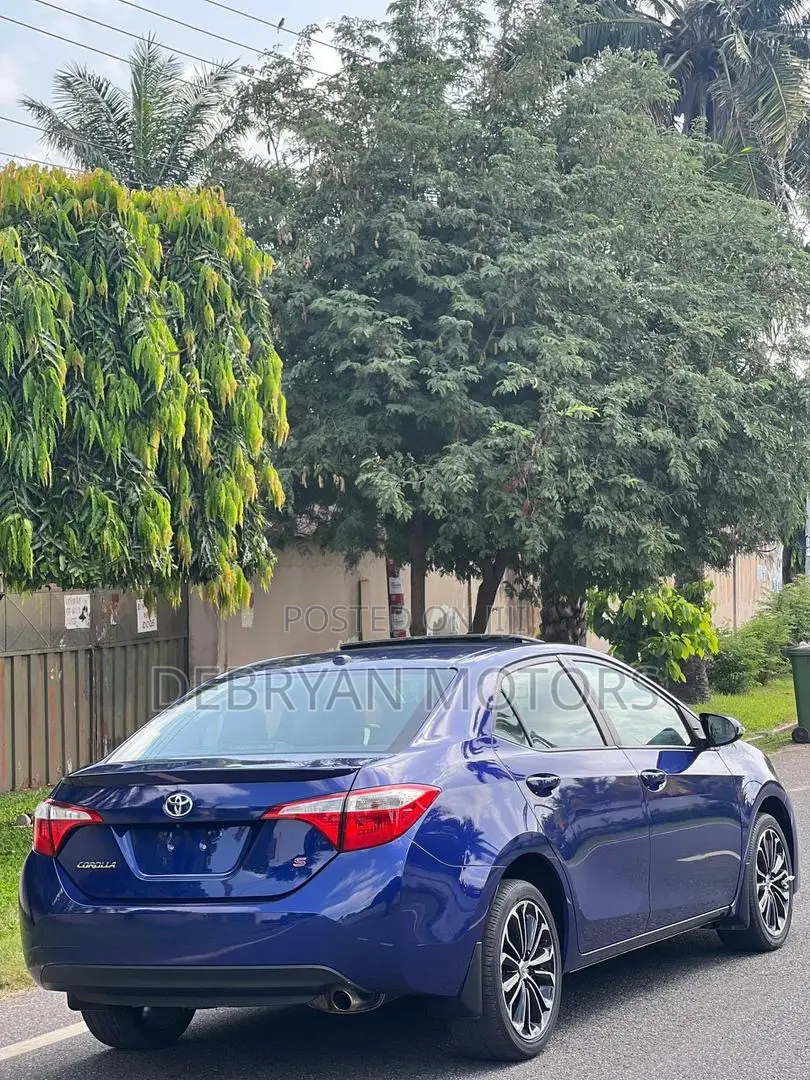 Toyota Corolla S 4dr Sedan (1.8L 4cyl CVT) 2016 Blue