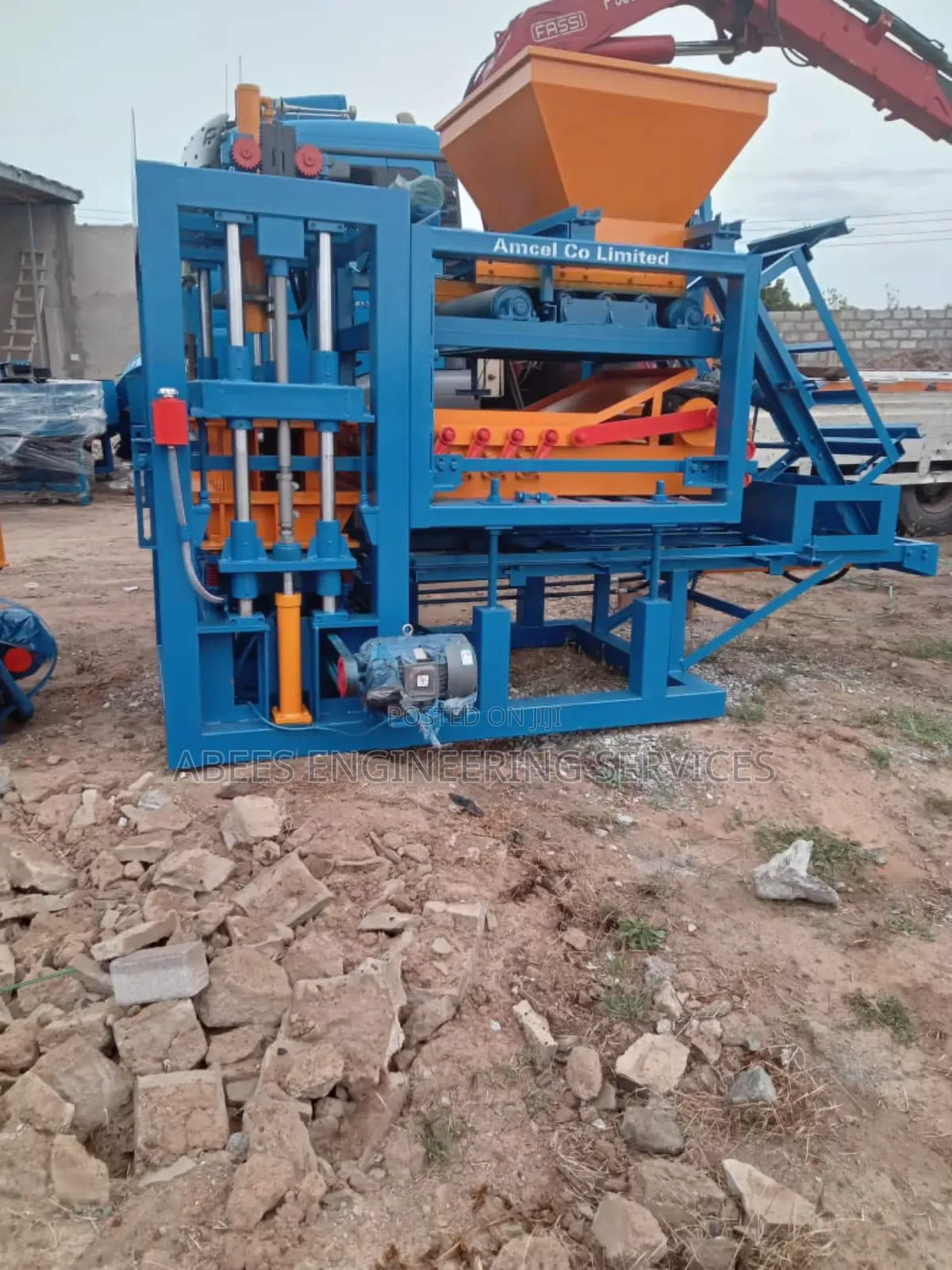 Automatic Hydraulic Block Machine
