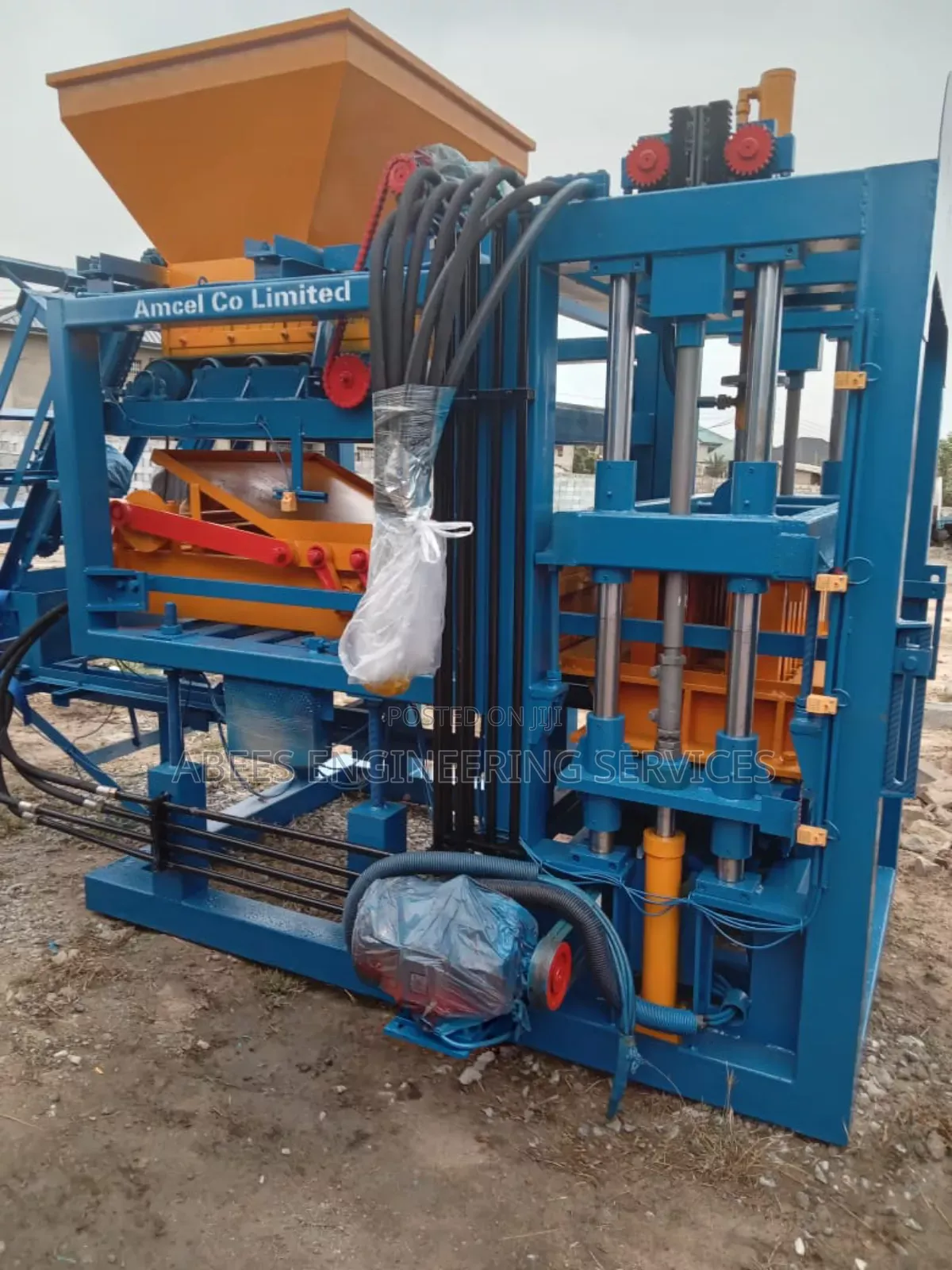 Automatic Hydraulic Block Machine