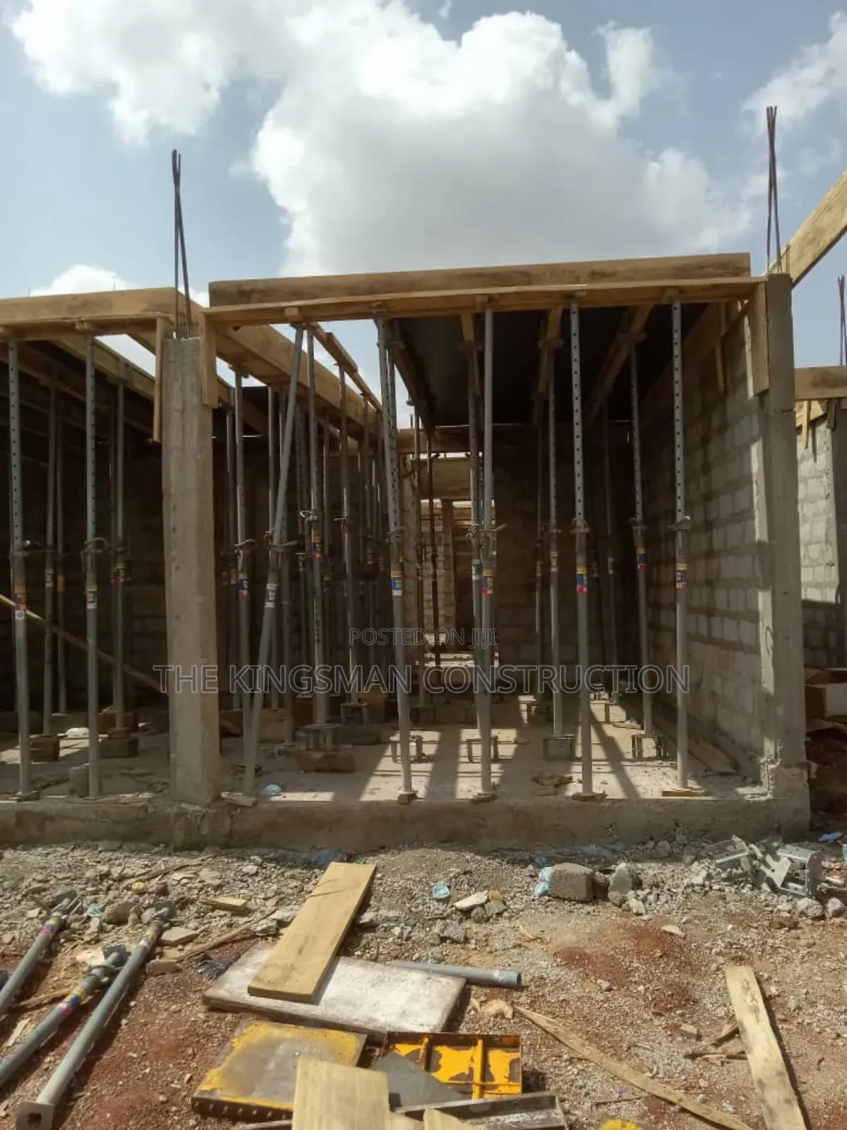 Decking Formwork/Roofing/Scaffolding/Pillars/Steel Props