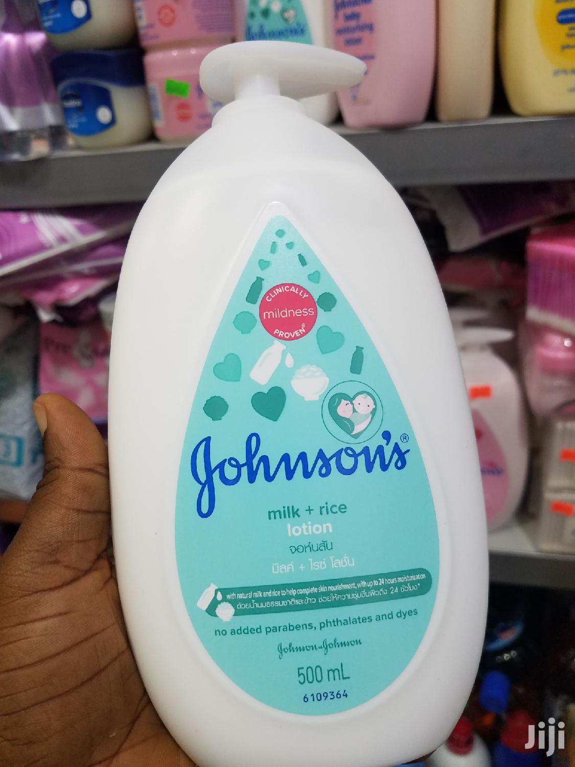 Johnson's Milk+Rice Lotion