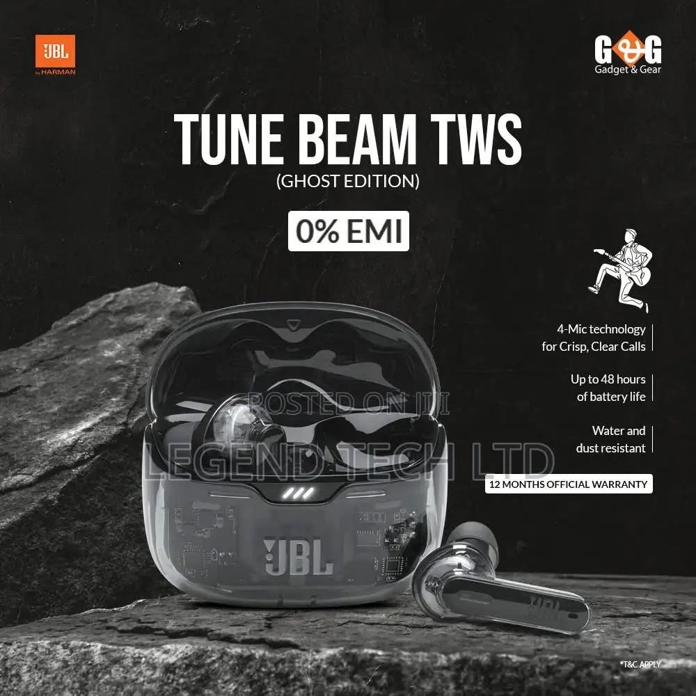 JBL Tune Flex Ghost Edition