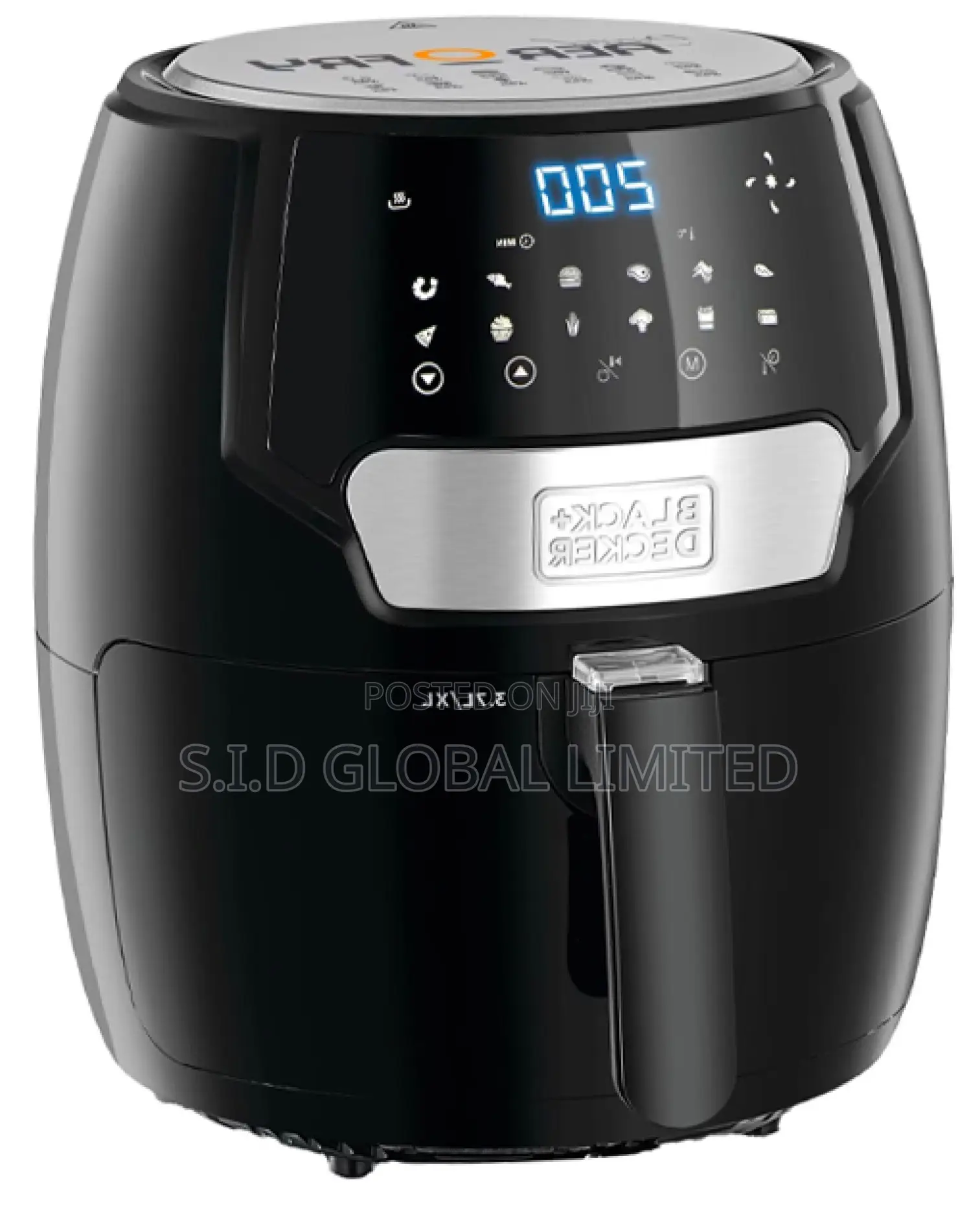 Auto-Off Black Decker 4L Air Fryer-Af4037-B5