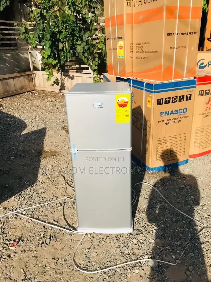 Nasco 112L Doubledoor Fridge:Freshness,Style, and Efficiency
