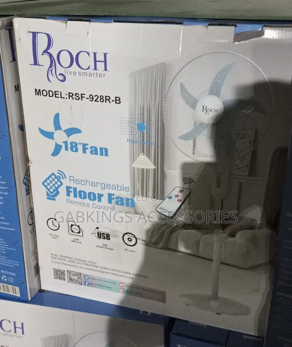 Roch Rechargeable Fan