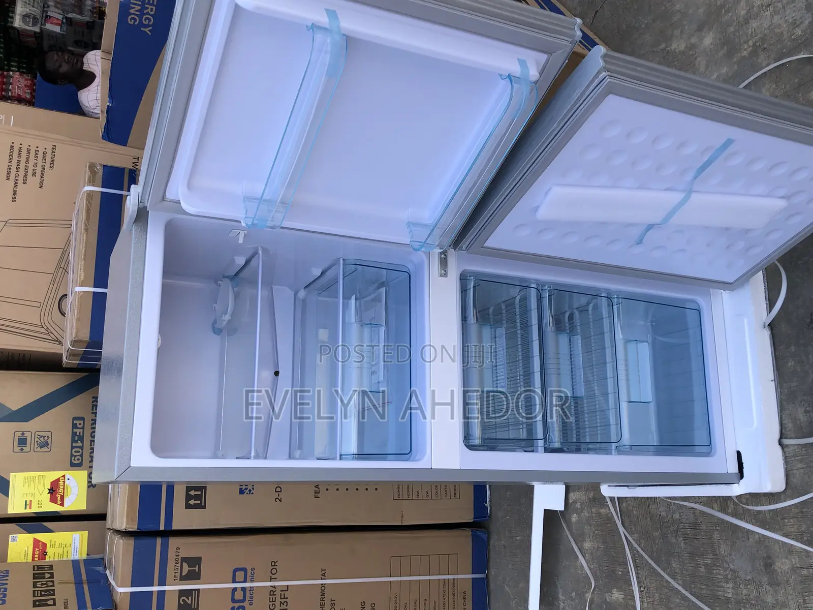 Nasco Bottom Freezer 136 Liters