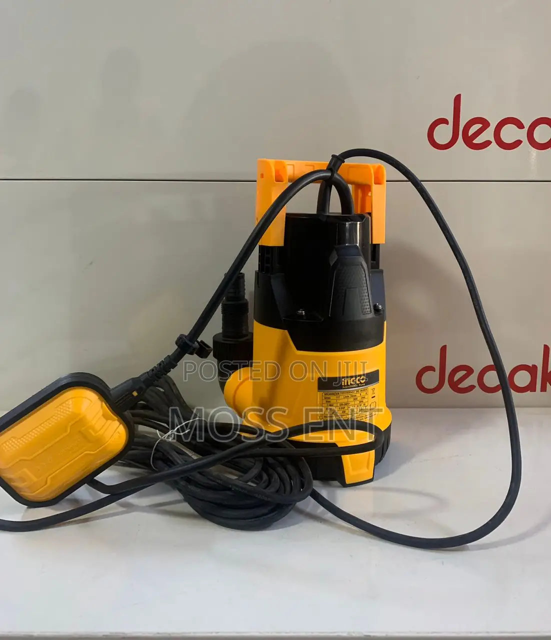 Ingco Submersible Pump 400w - Spc4008