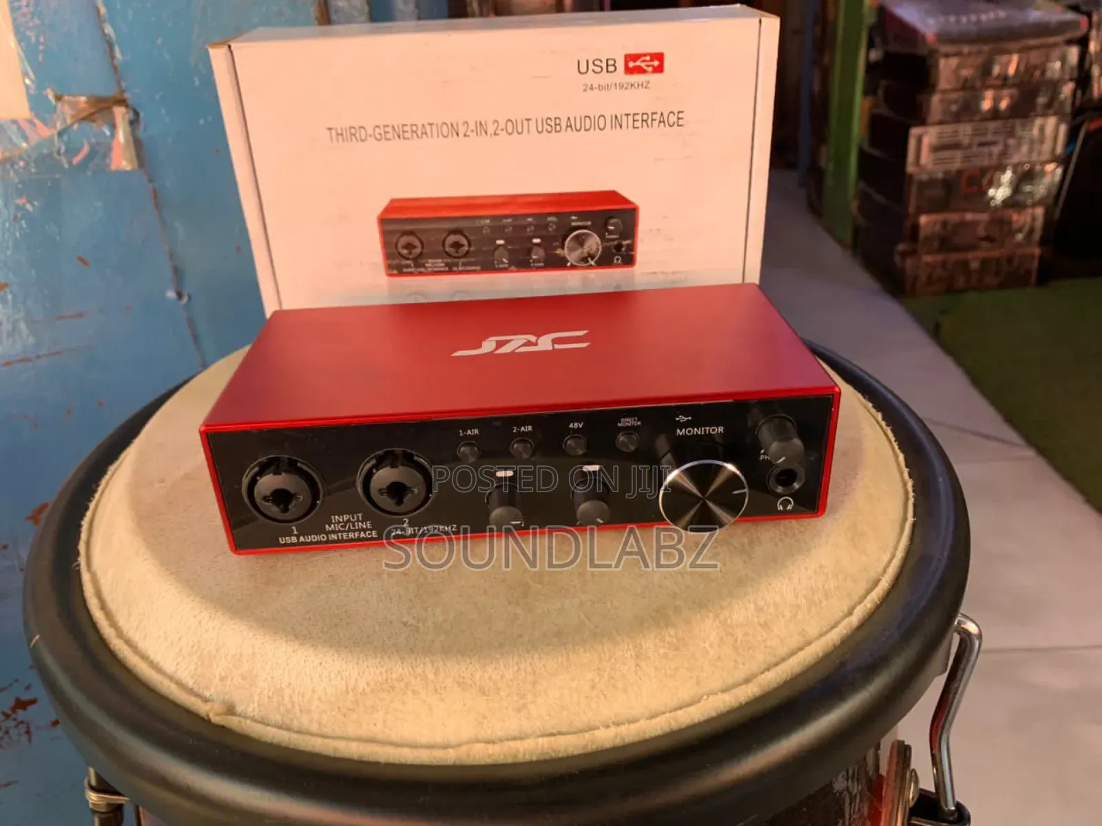JAC 2i2 Professional Audio Interface (3rd Generation)