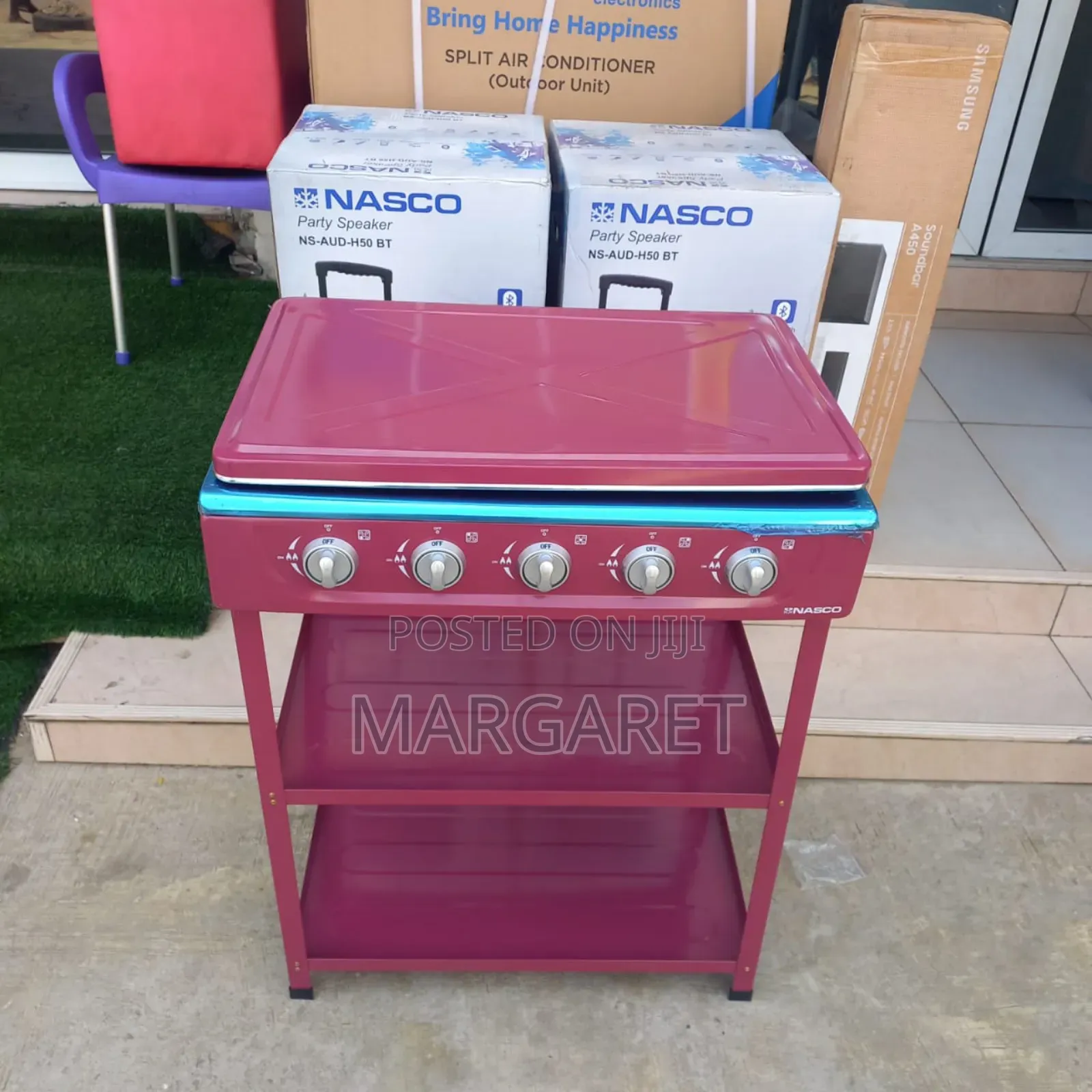 Good Nkoa Nasco 5 Burners Cooker