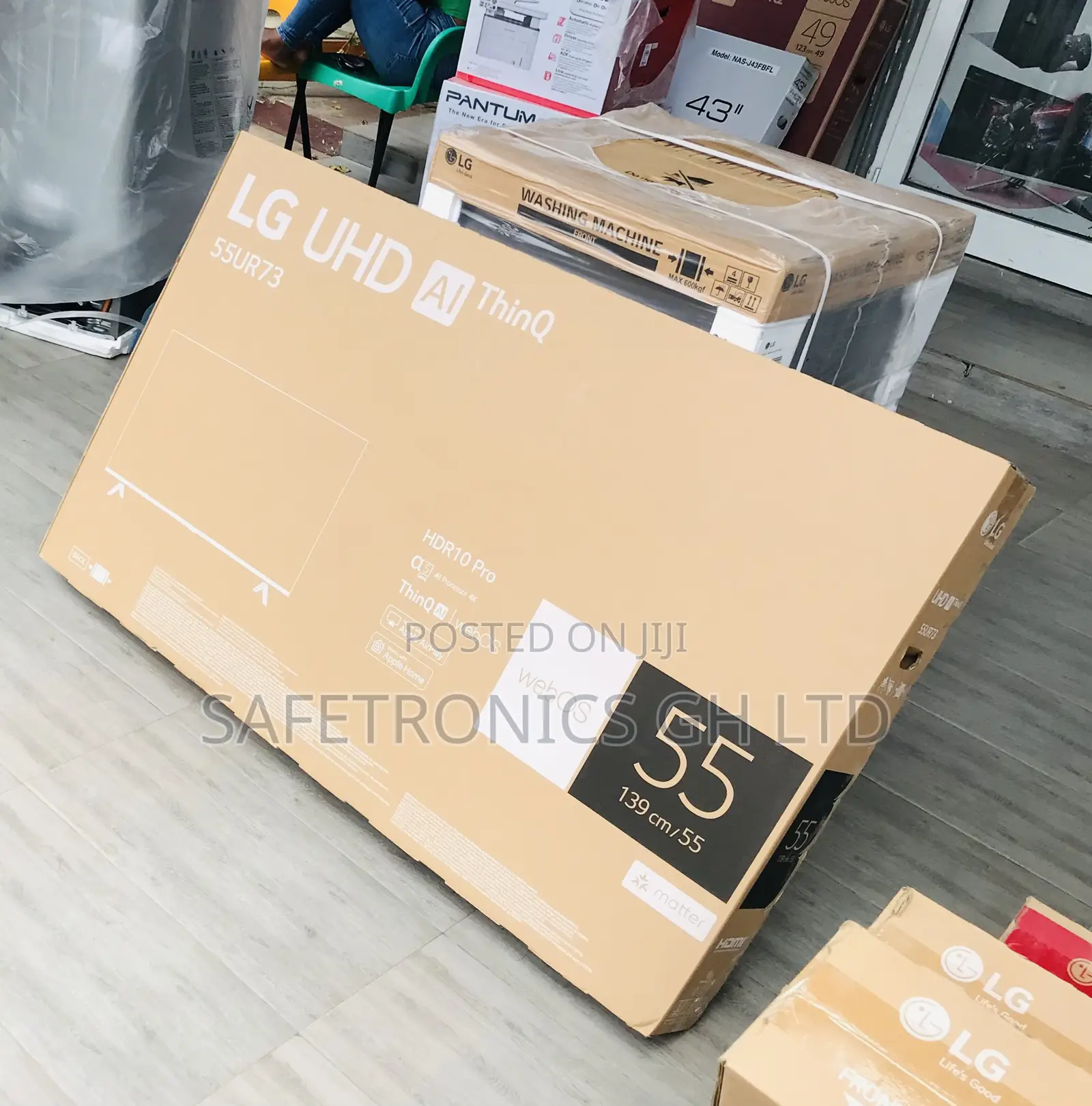 Massive Lg 55 Inch Smart Android Led Uhd Ur73 Tv