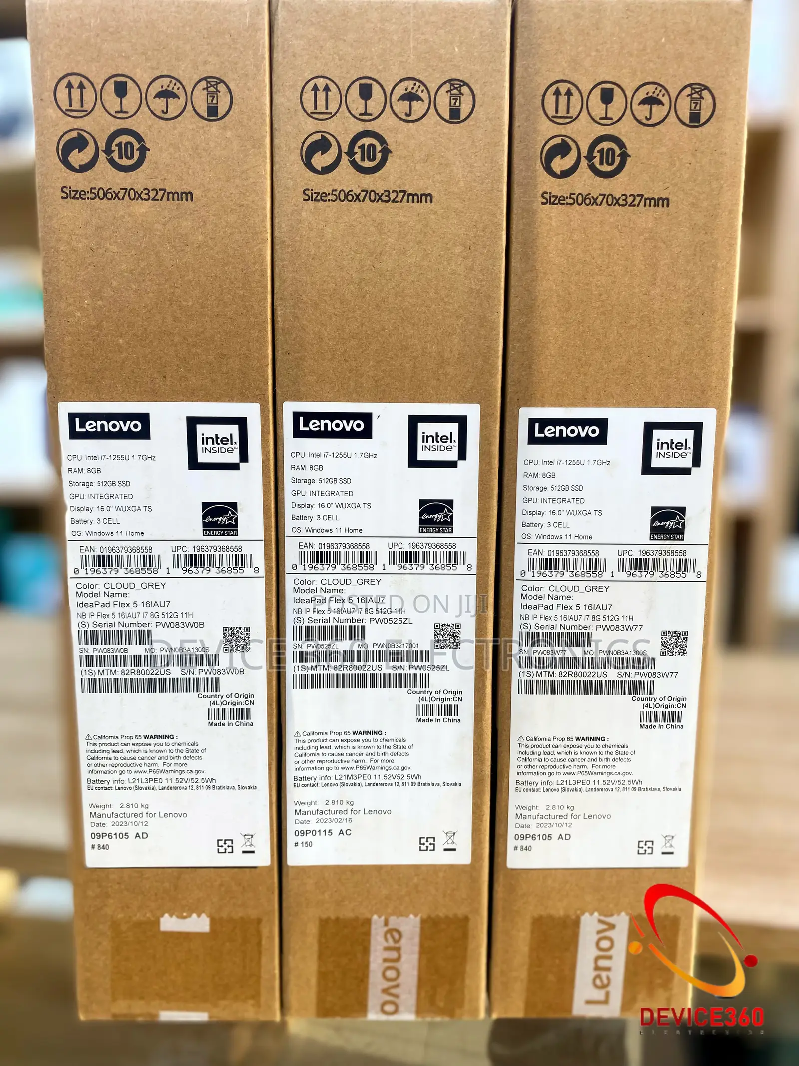 New Laptop Lenovo Flex 5 8GB Intel Core I7 SSD 512GB