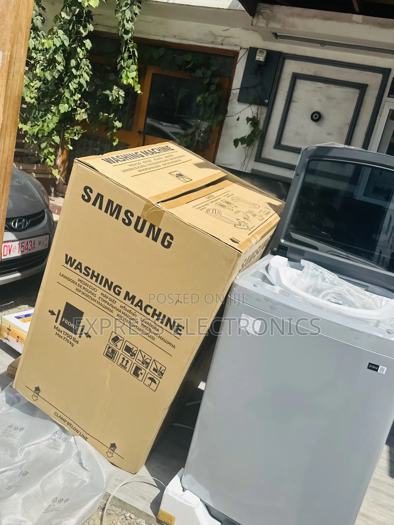 Super Clean Samsung Wa13cg5441by Topload Single Tub 13kg