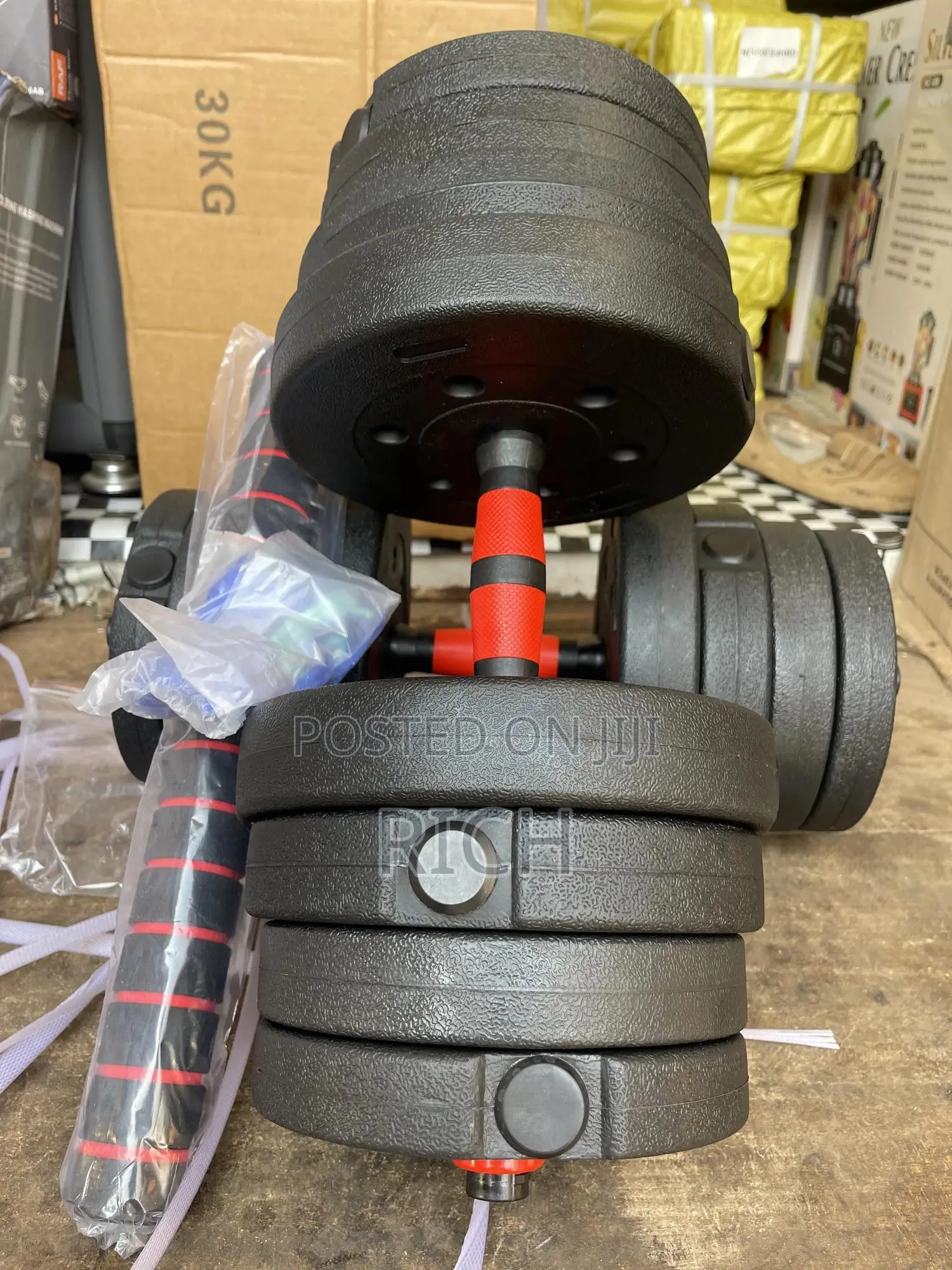 30kg Convertible to Barbell Dumbbells at Wholesale Prices