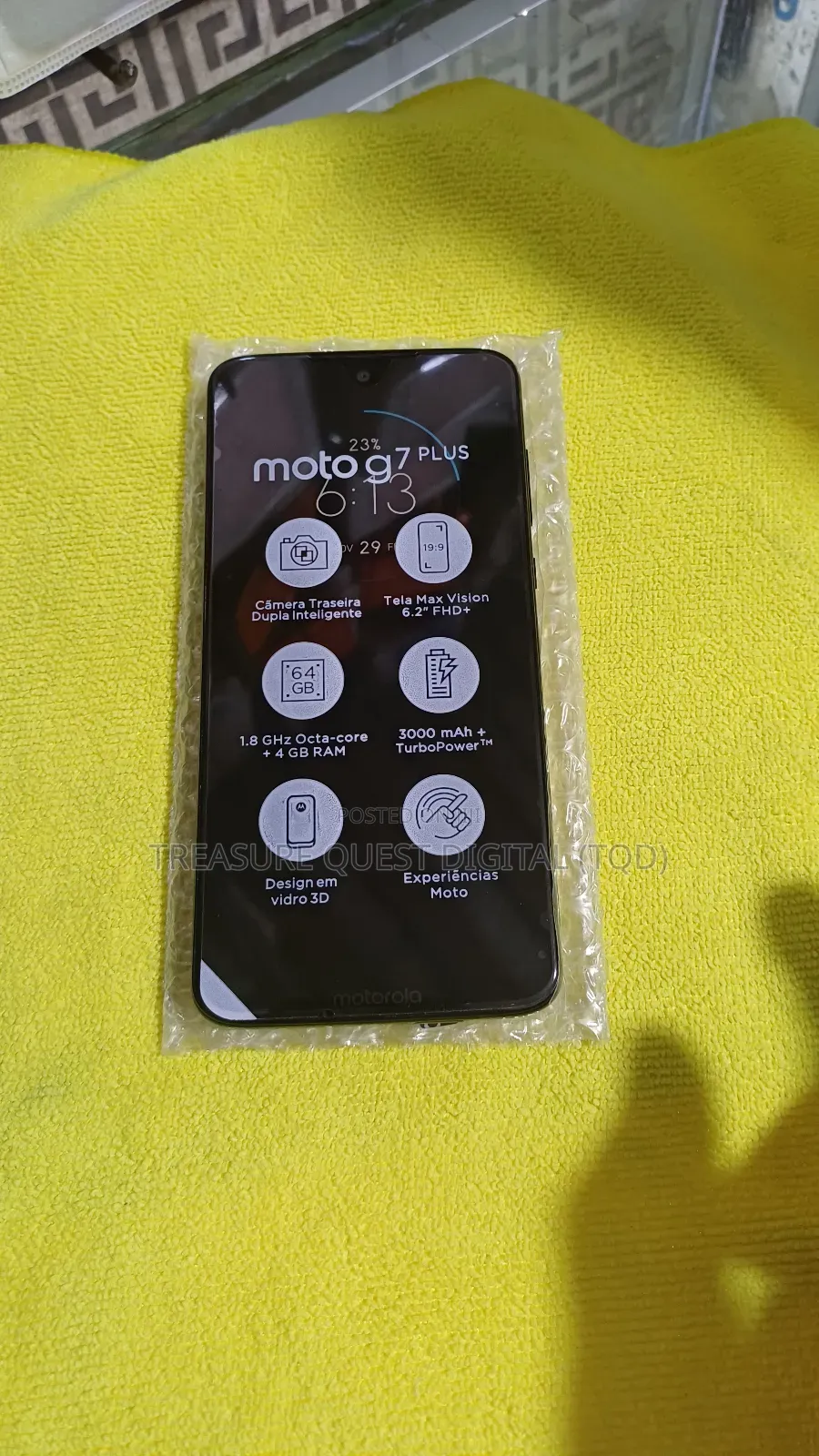 Motorola Moto G7 Plus 64 GB Black