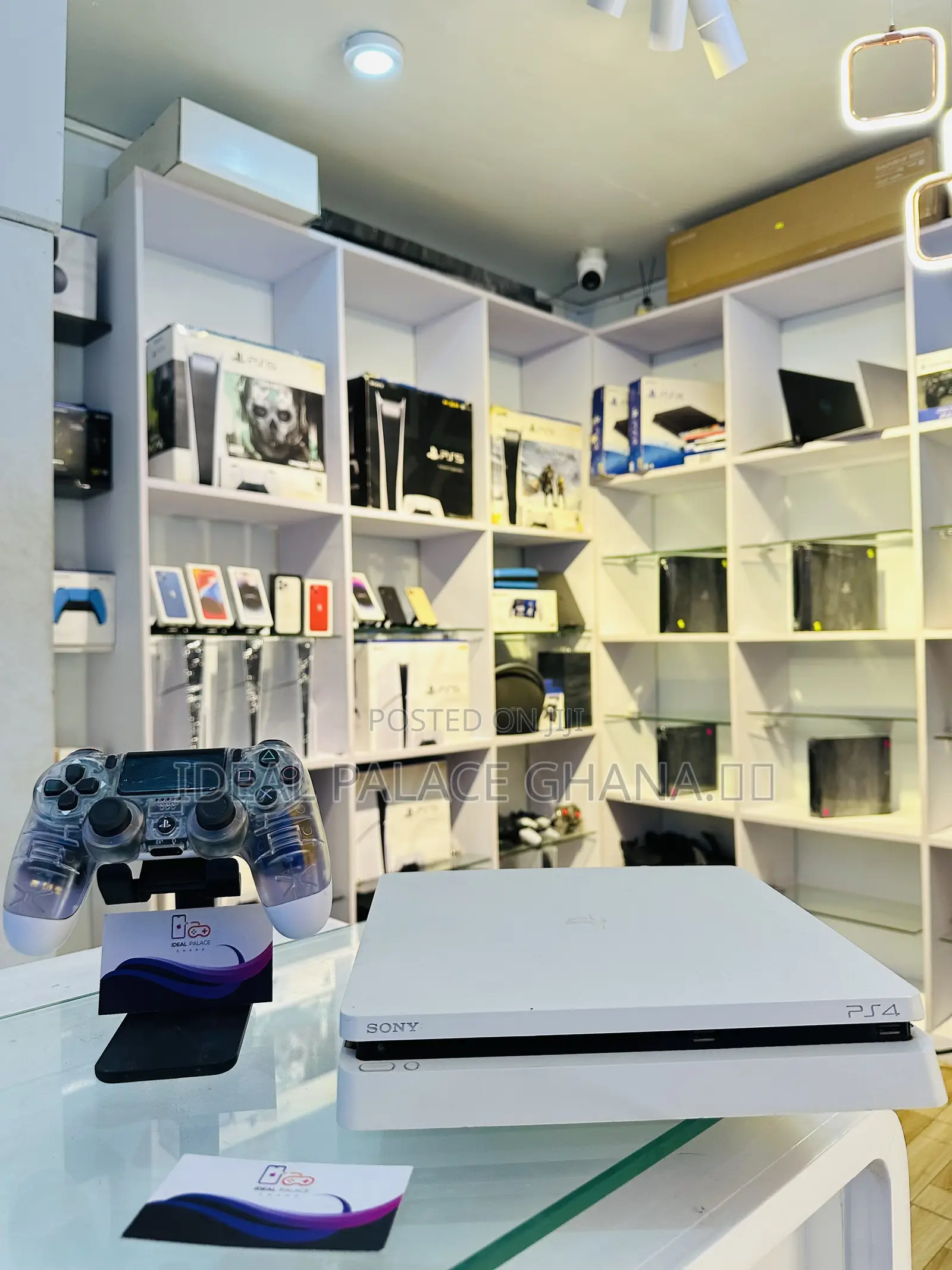 Ps4 Slim Limited White Edition With Games at Ideal Palace
