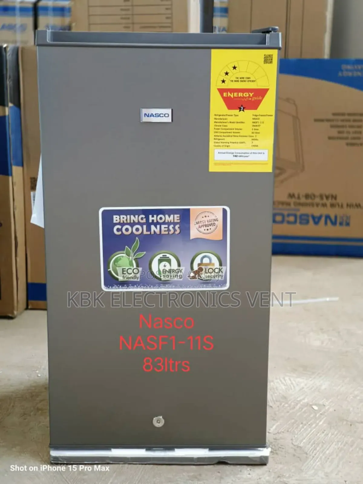 Nasco 83ltrr Single Door Refrigerator