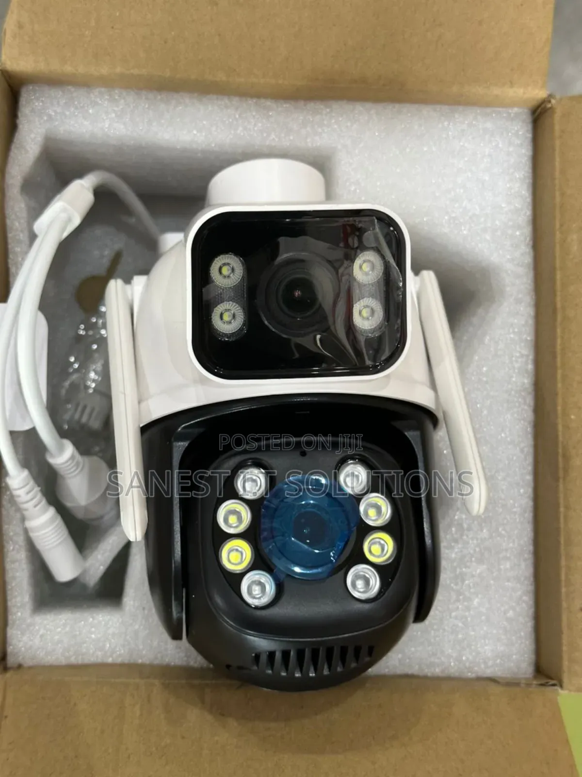 Wi-Fi Smart Camera Dual Lens Wireless PTZ CCTV Camera