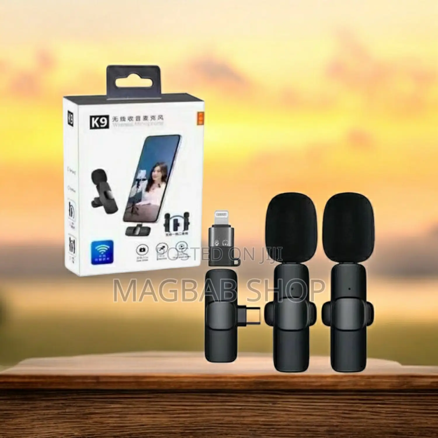 2 in 1 Wireless Microphone( Type iPhone )