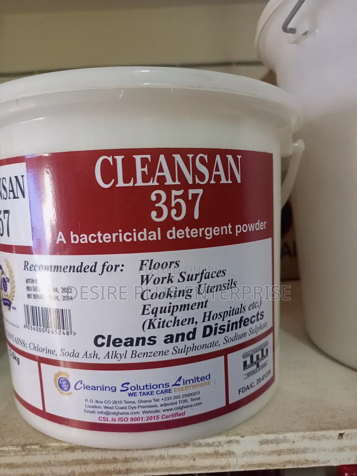 Cleansan 357 Antibacterial Sanitizer Powder
