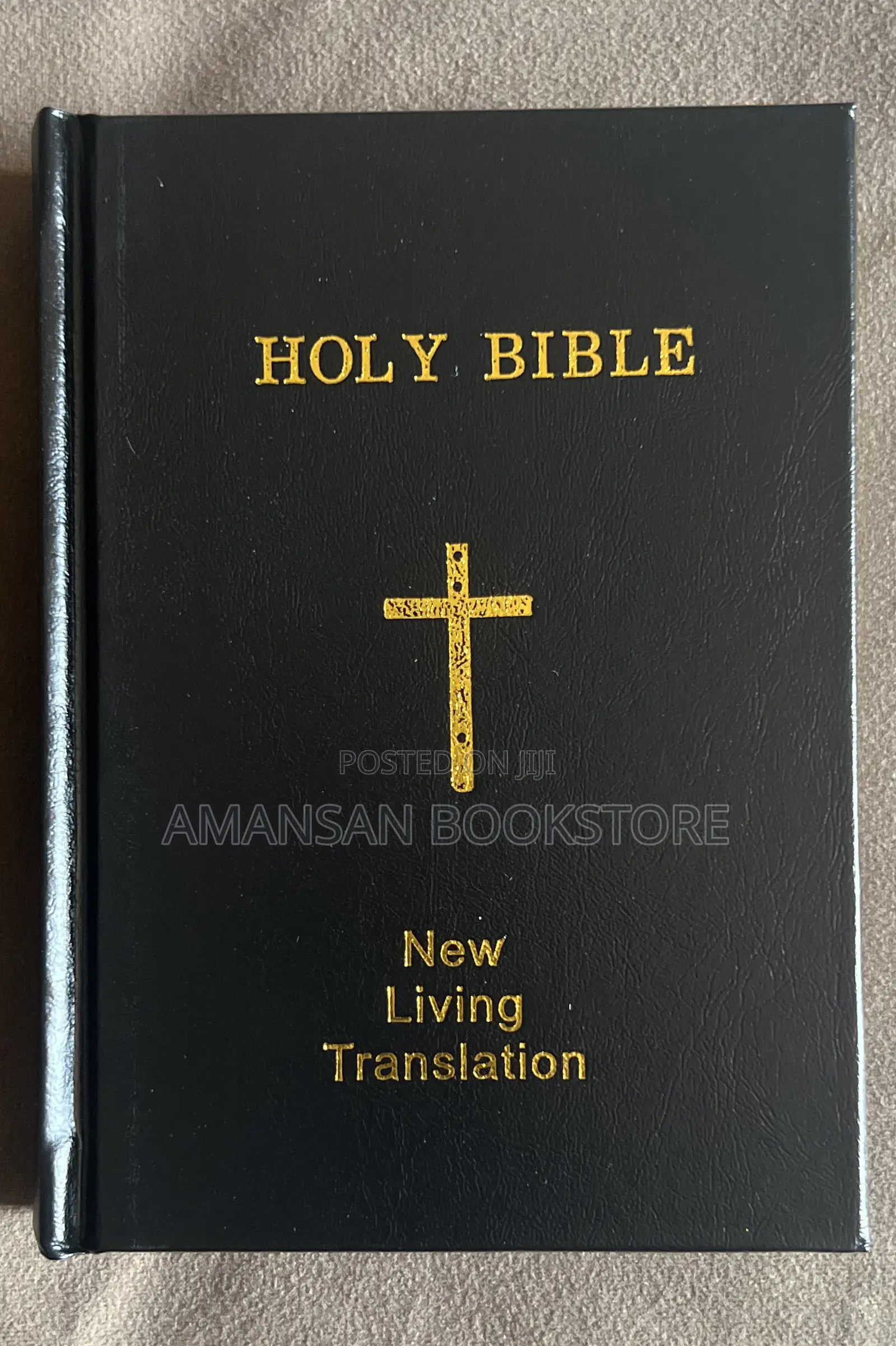 Holy Bible New Living Translation Black Hardcover (Small)